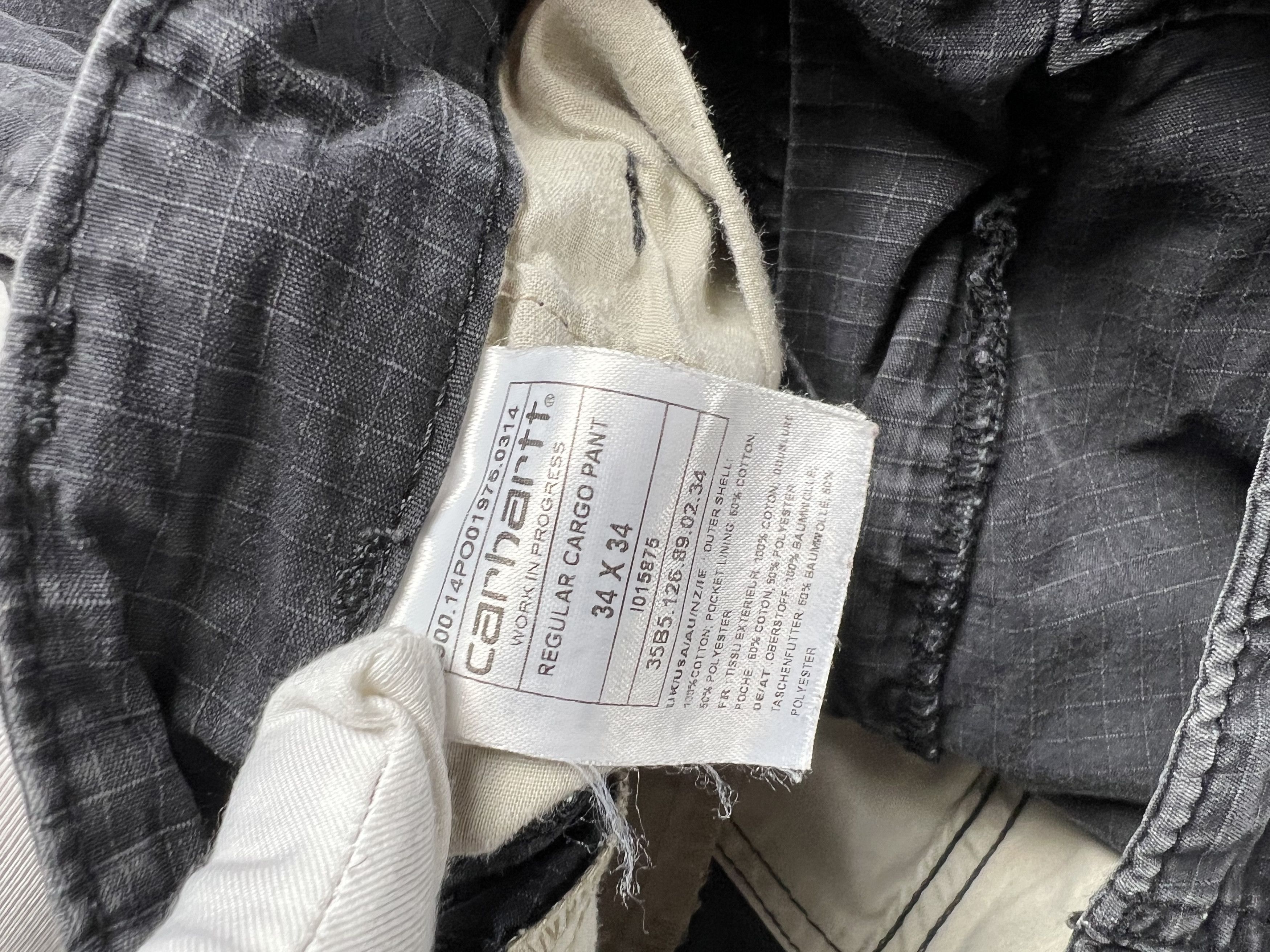 Carhartt × Vintage Vintage Carhartt Cargo Pants 34x34 Size US 34 / EU 50 - 5 Thumbnail