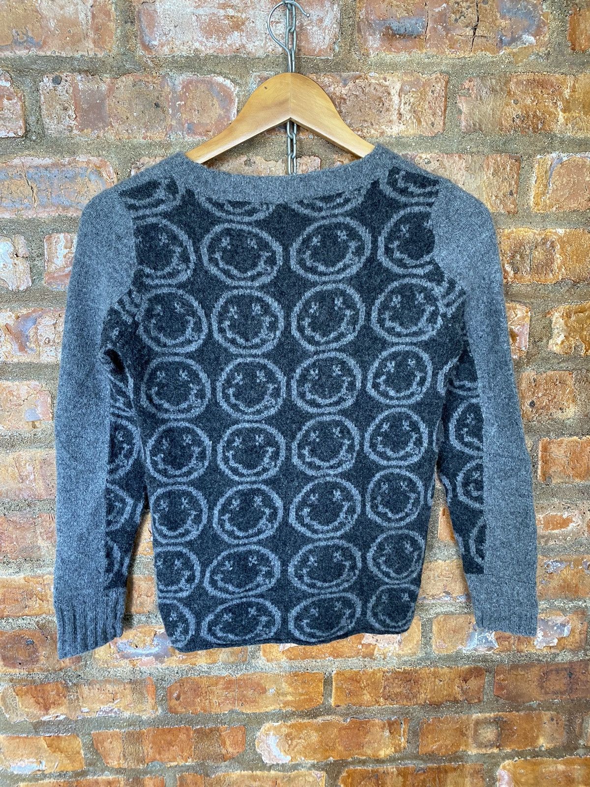 Hysteric Glamour AW2009 Hysteric X Cobain smile jacquard wool knit Size S / US 4 / IT 40 - 2 Thumbnail