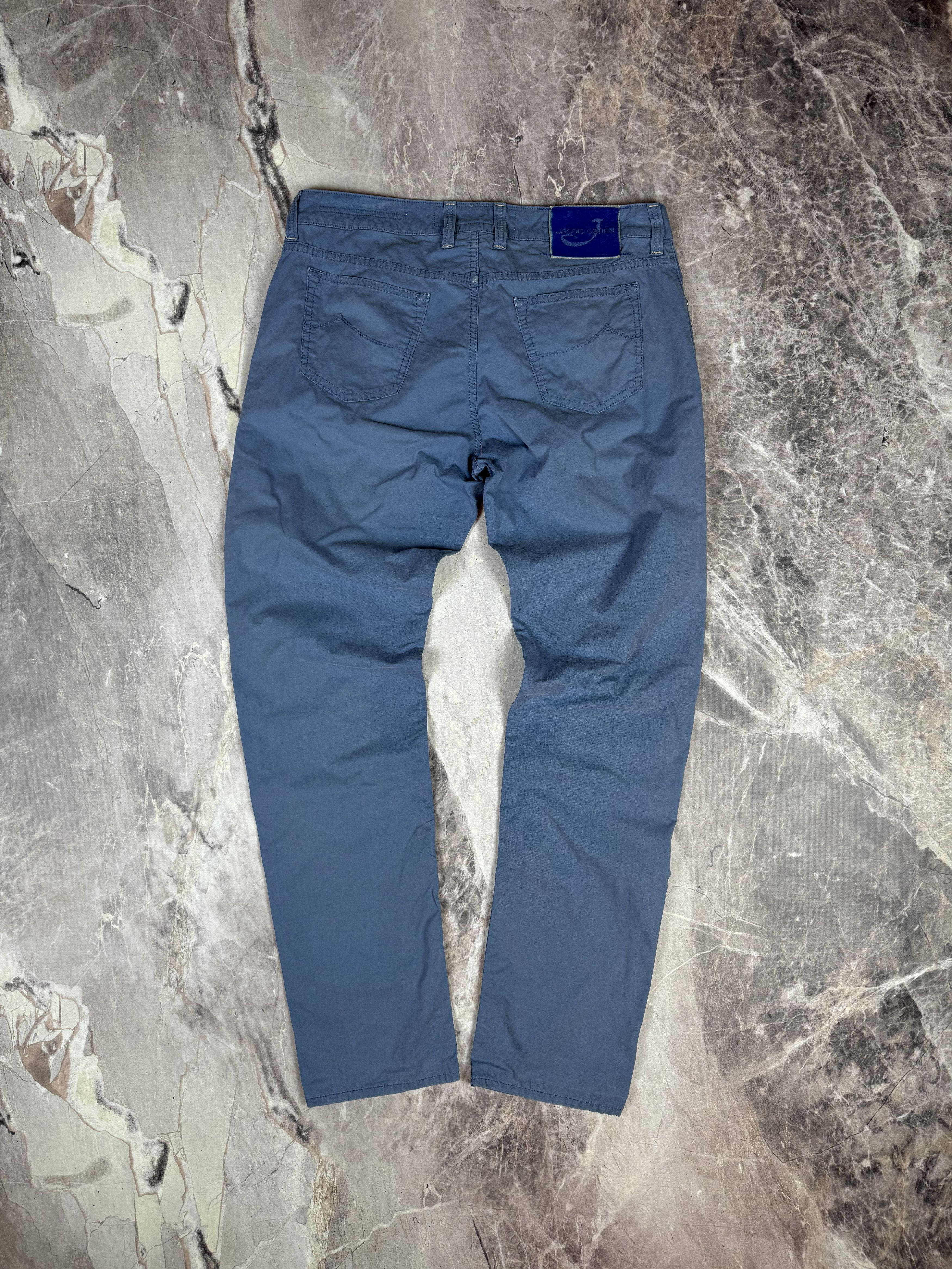 Jacob Cohen Jacob Cohen Men’s Chino Pants Blue Size US 36 / EU 52 - 1 Thumbnail