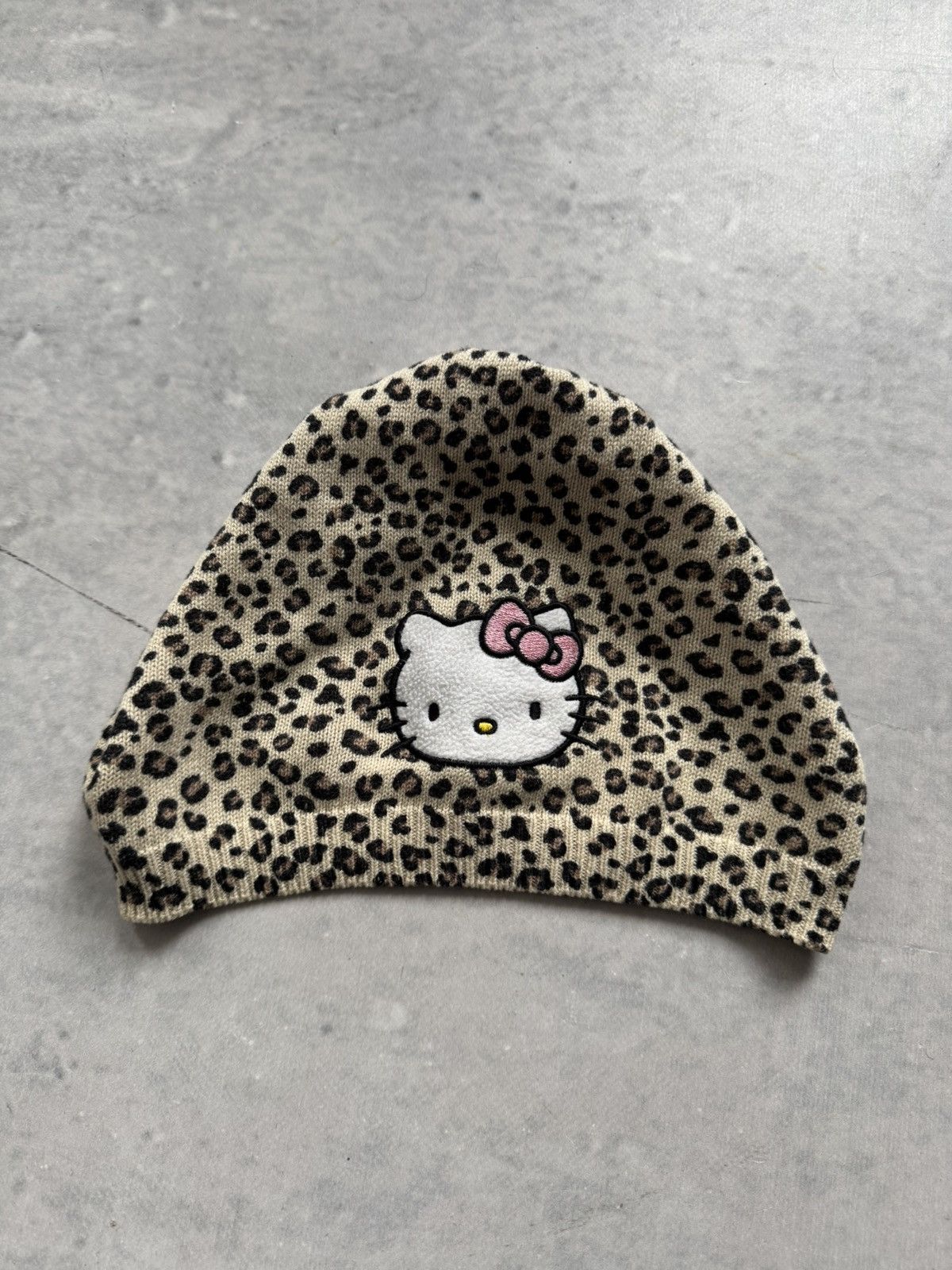 Vintage Leopard SWAG HELLO KITTY HAT Size ONE SIZE - 3 Thumbnail