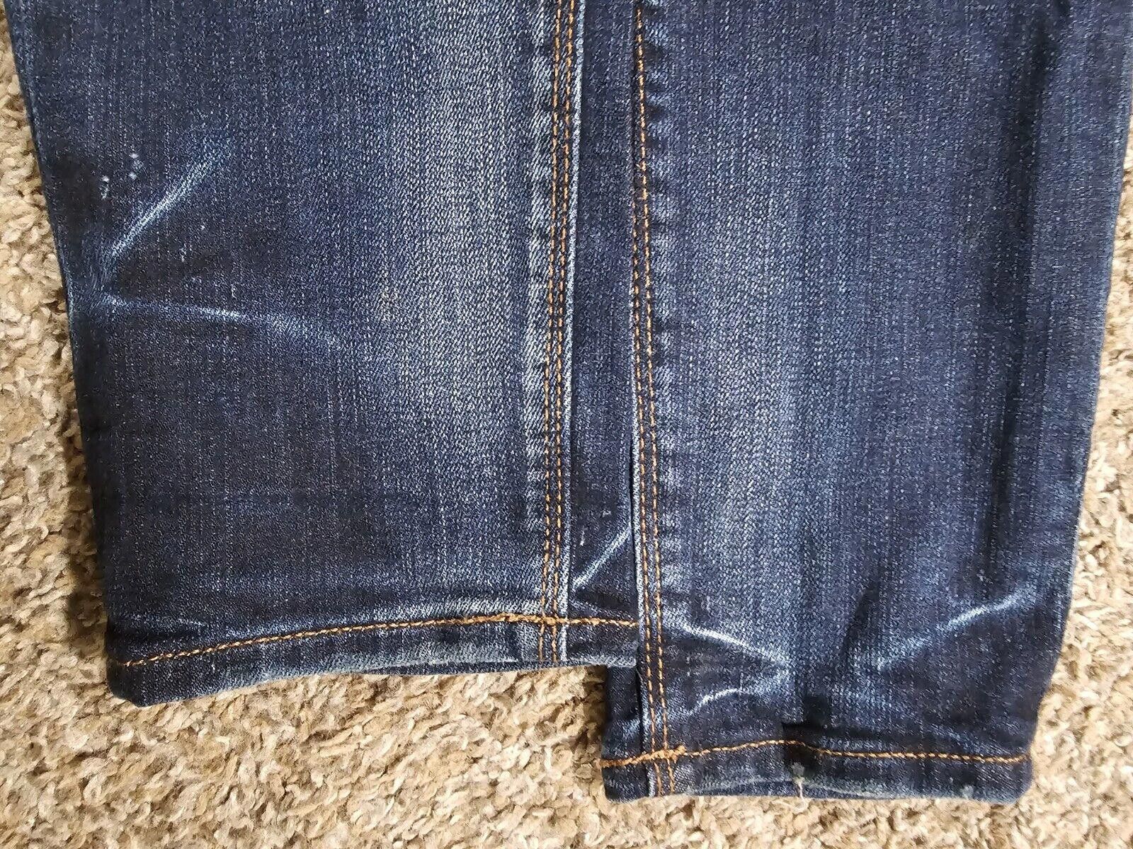 Express Express jeans legging midrise 4R Distressed destroyed Size 27" / US 4 / IT 40 - 7 Thumbnail