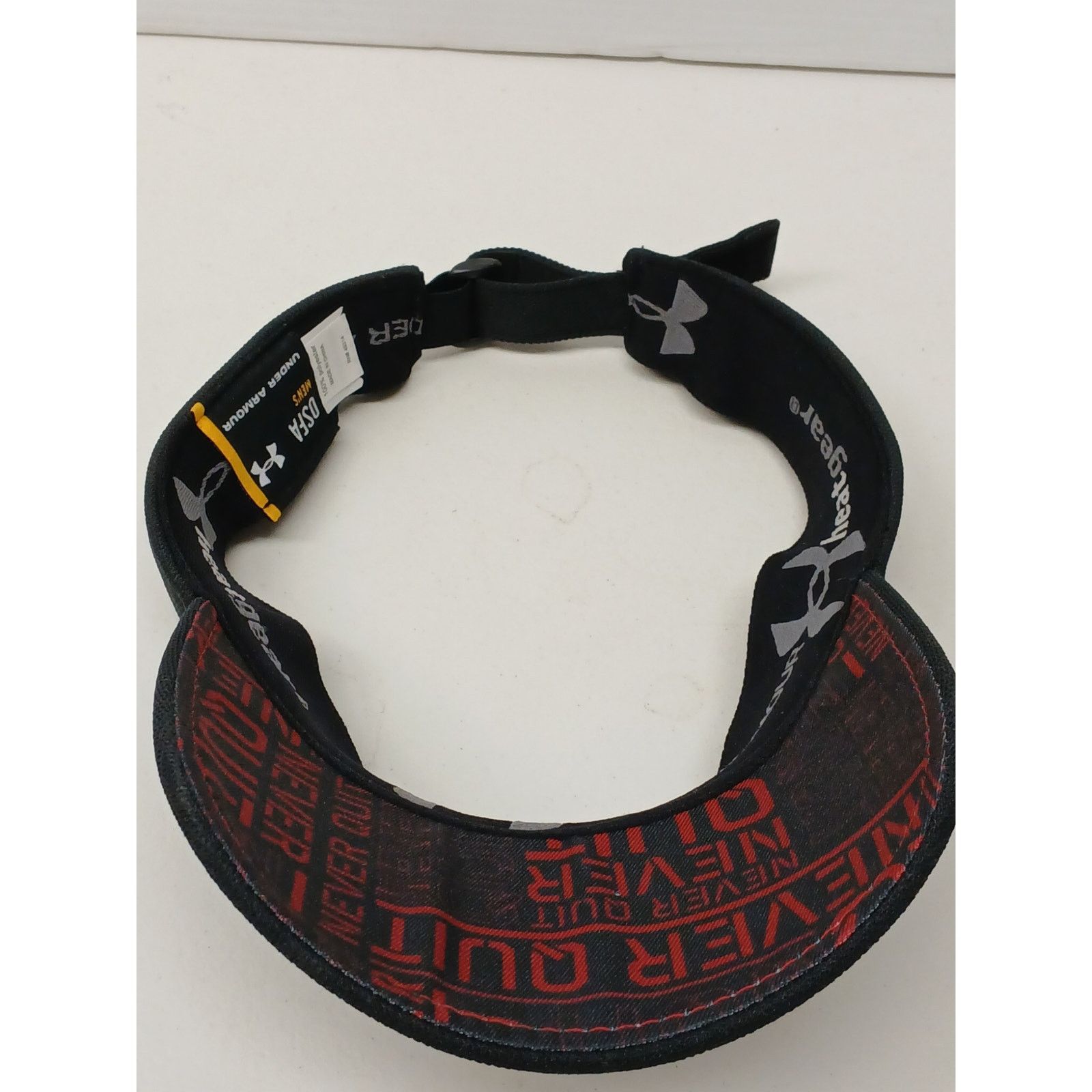 Under Armour Under Armour TTU (OSFM) Black Visor Cap/Hat Size ONE SIZE - 6 Thumbnail