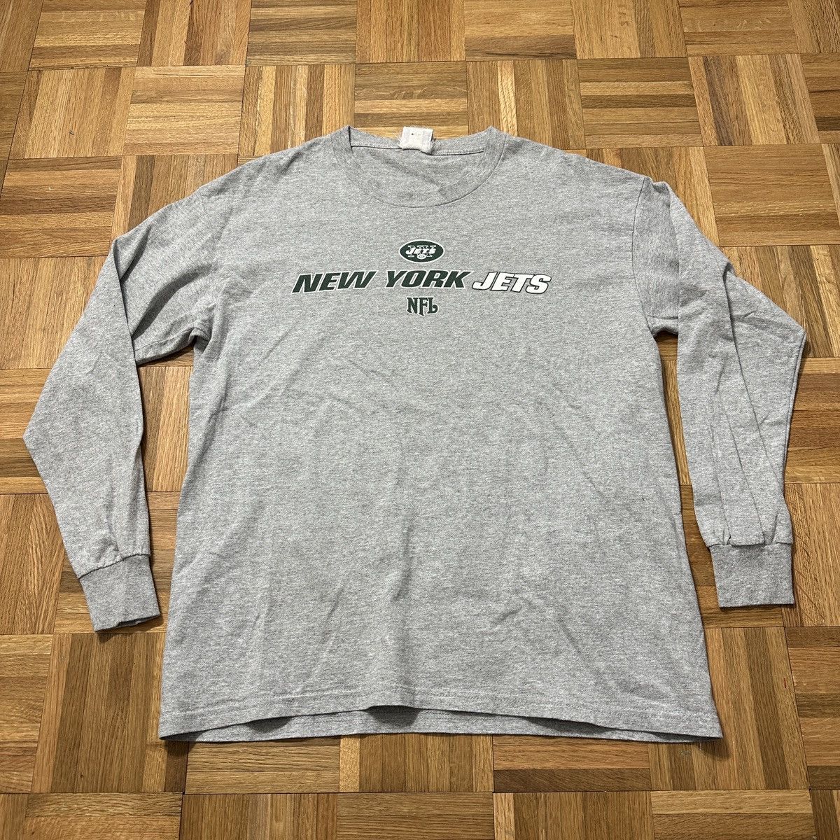 NFL Vintage New York Jets long sleeve tee Size US L / EU 52-54 / 3 - 1 Thumbnail