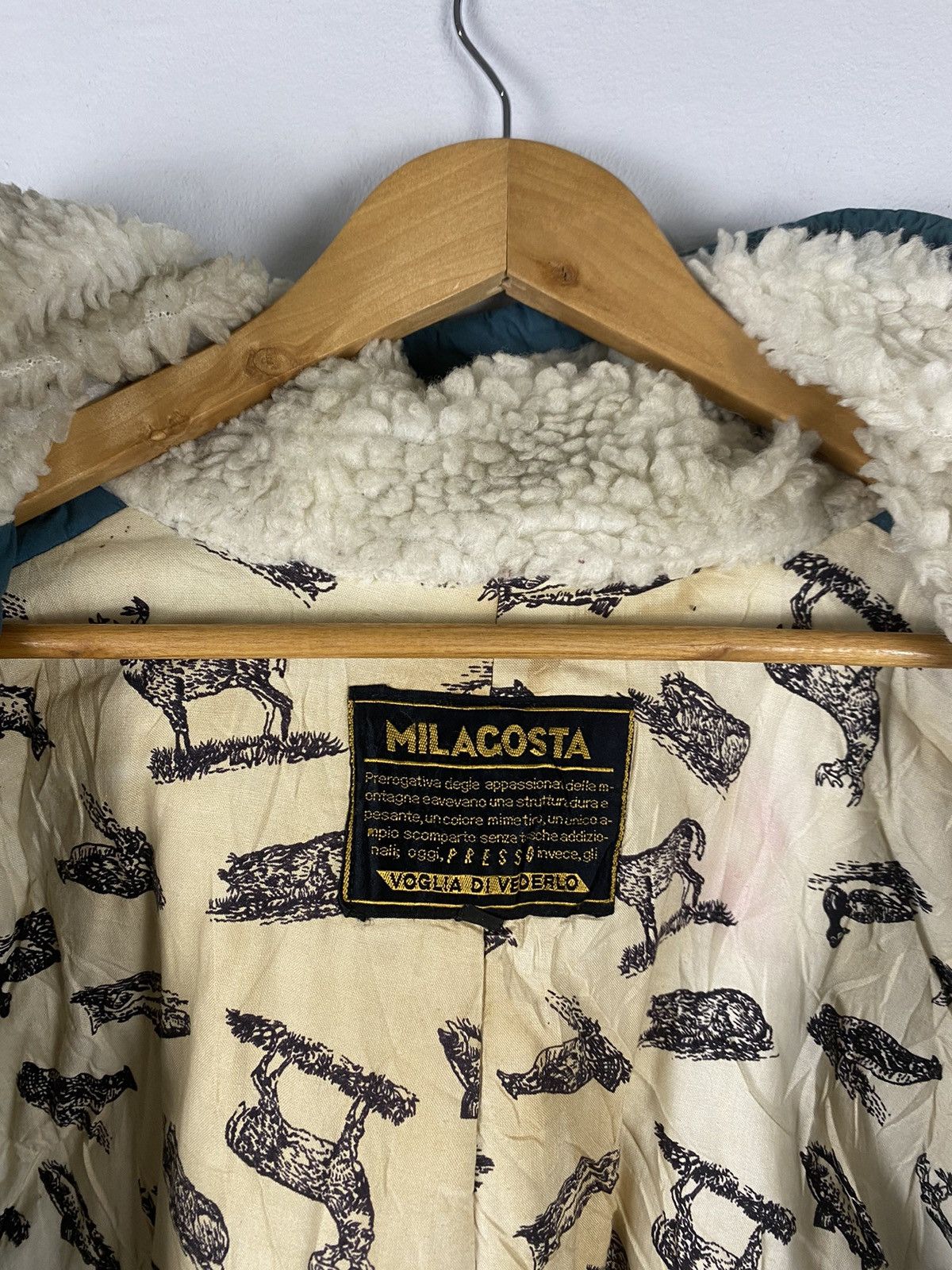 Other × Vintage Vintage Milacosta Rare Overprint Animal Heavy jacket Size US XL / EU 56 / 4 - 9 Thumbnail