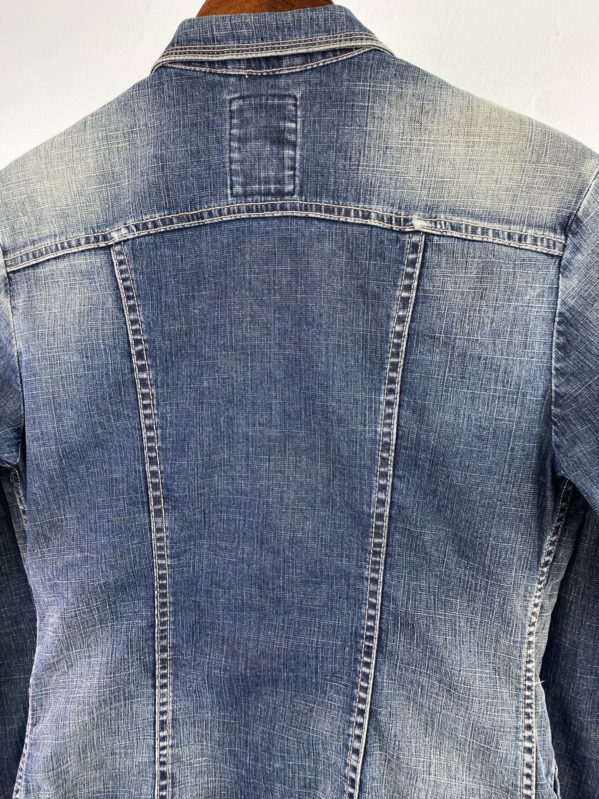 Marithe + Francois Girbaud Marithe Francois Girbaud Vintage 90s Washed Denim Jacket Size US S / EU 44-46 / 1 - 14 Thumbnail