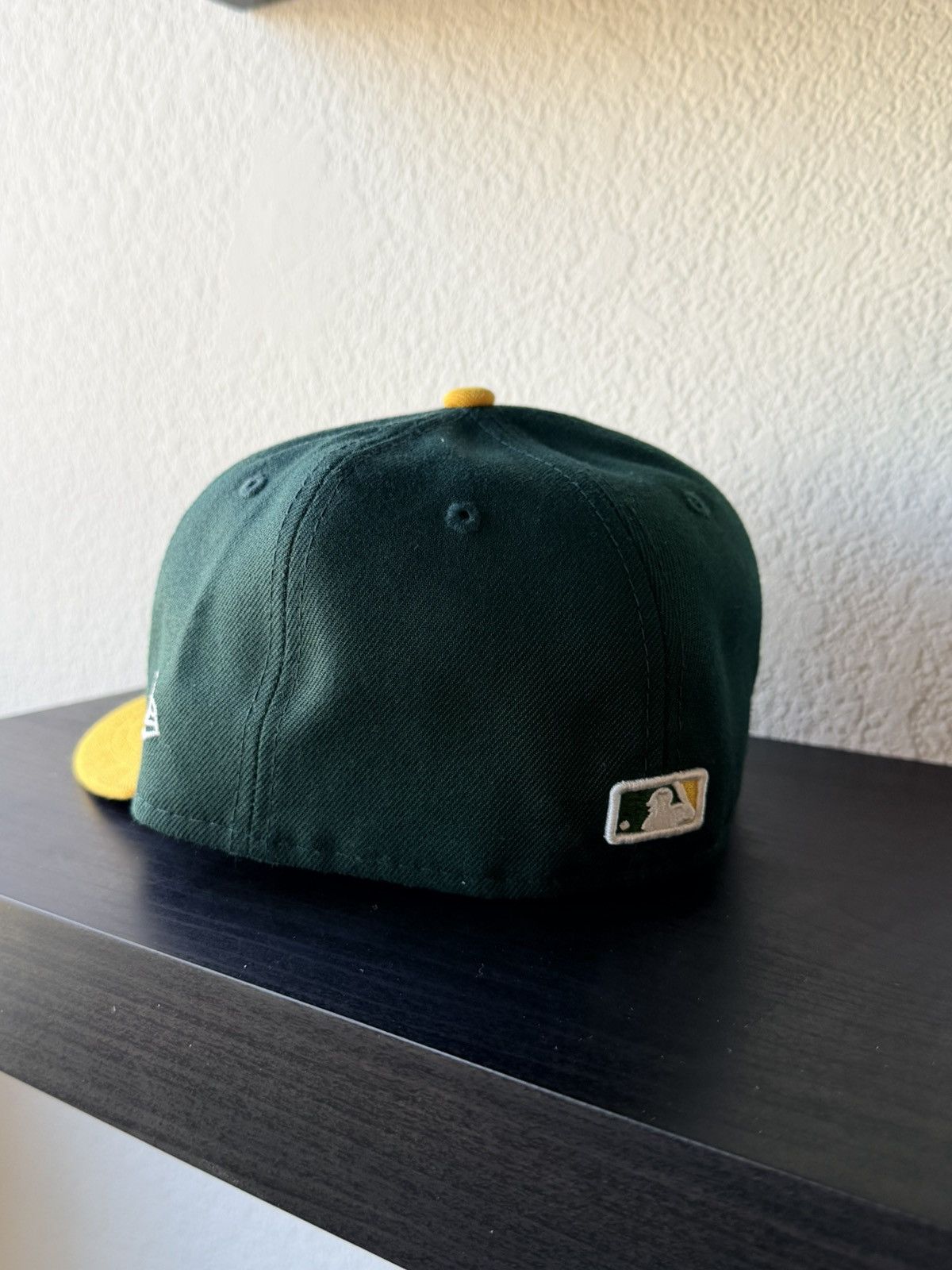 Vintage Fitted A’s BaseBall Hat Size ONE SIZE - 2 Thumbnail