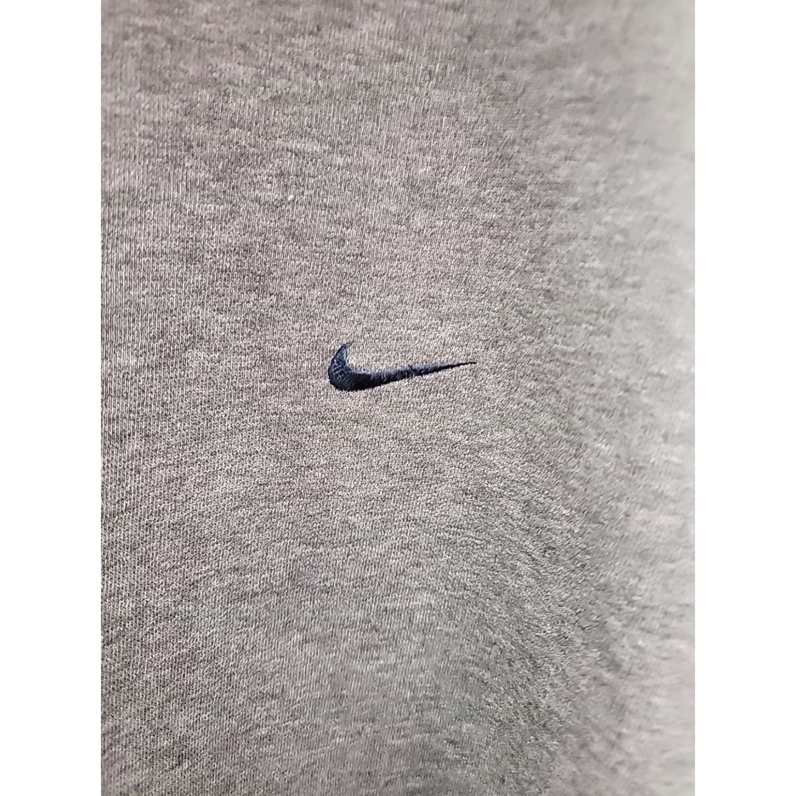 Nike VINTAGE Nike Sweatshirt Hoodie Pullover Hooded Long Sleeve Mens XL Gray Cotton Polyester Embroidered Solid Fall Winter Mens XL Size US XL / EU 56 / 4 - 2 Thumbnail