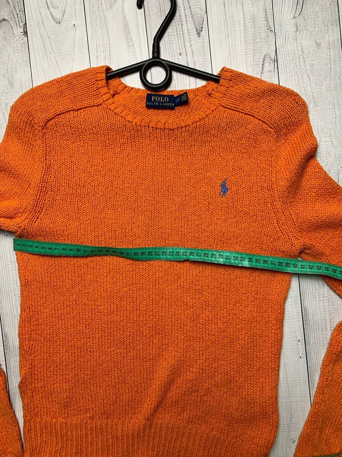 Polo Ralph Lauren × Vintage Vintage polo Ralph Lauren orange sweater Avant-garde Size S Size S / US 4 / IT 40 - 6 Thumbnail