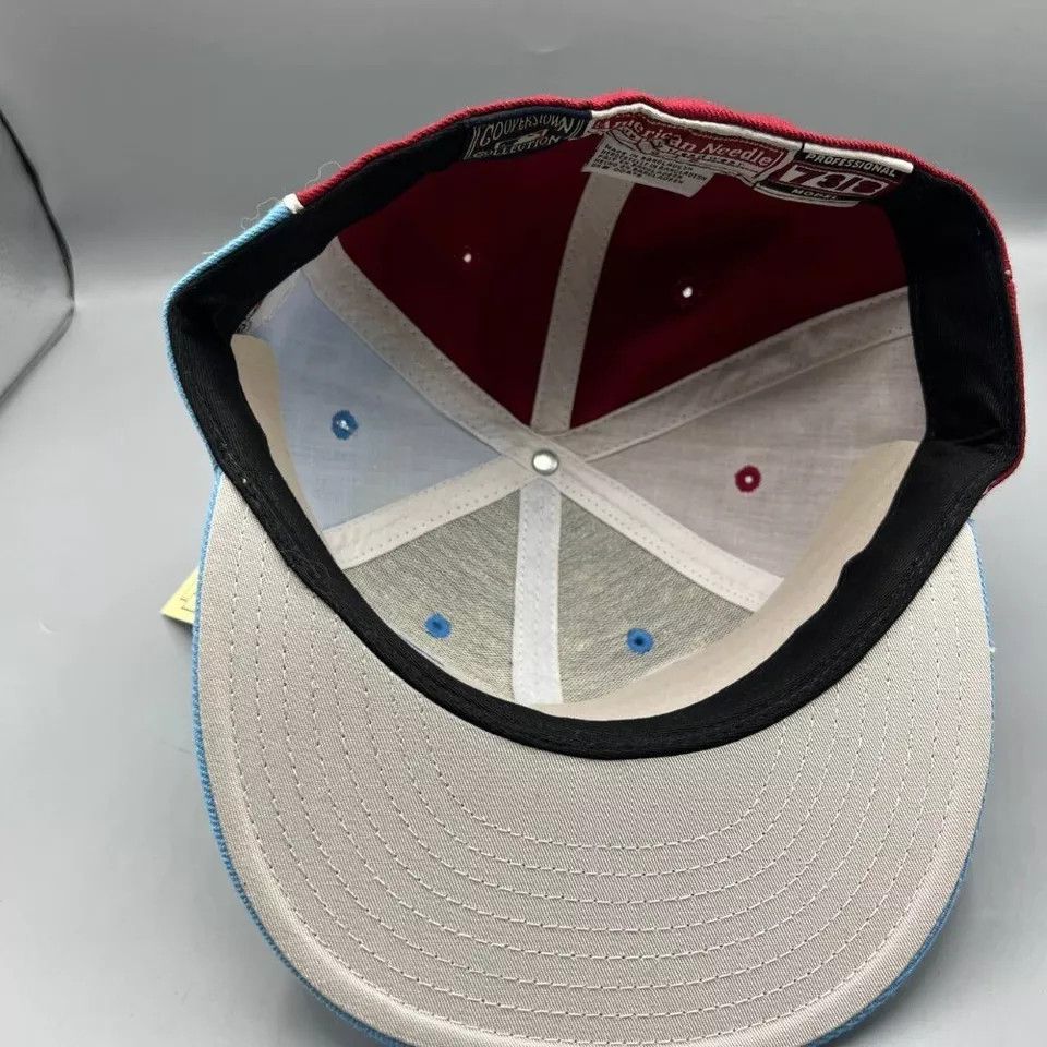American Needle × Vintage Philadelphia Phillies Hat Men 7 3/8 American Needle Fitted Size ONE SIZE - 6 Thumbnail