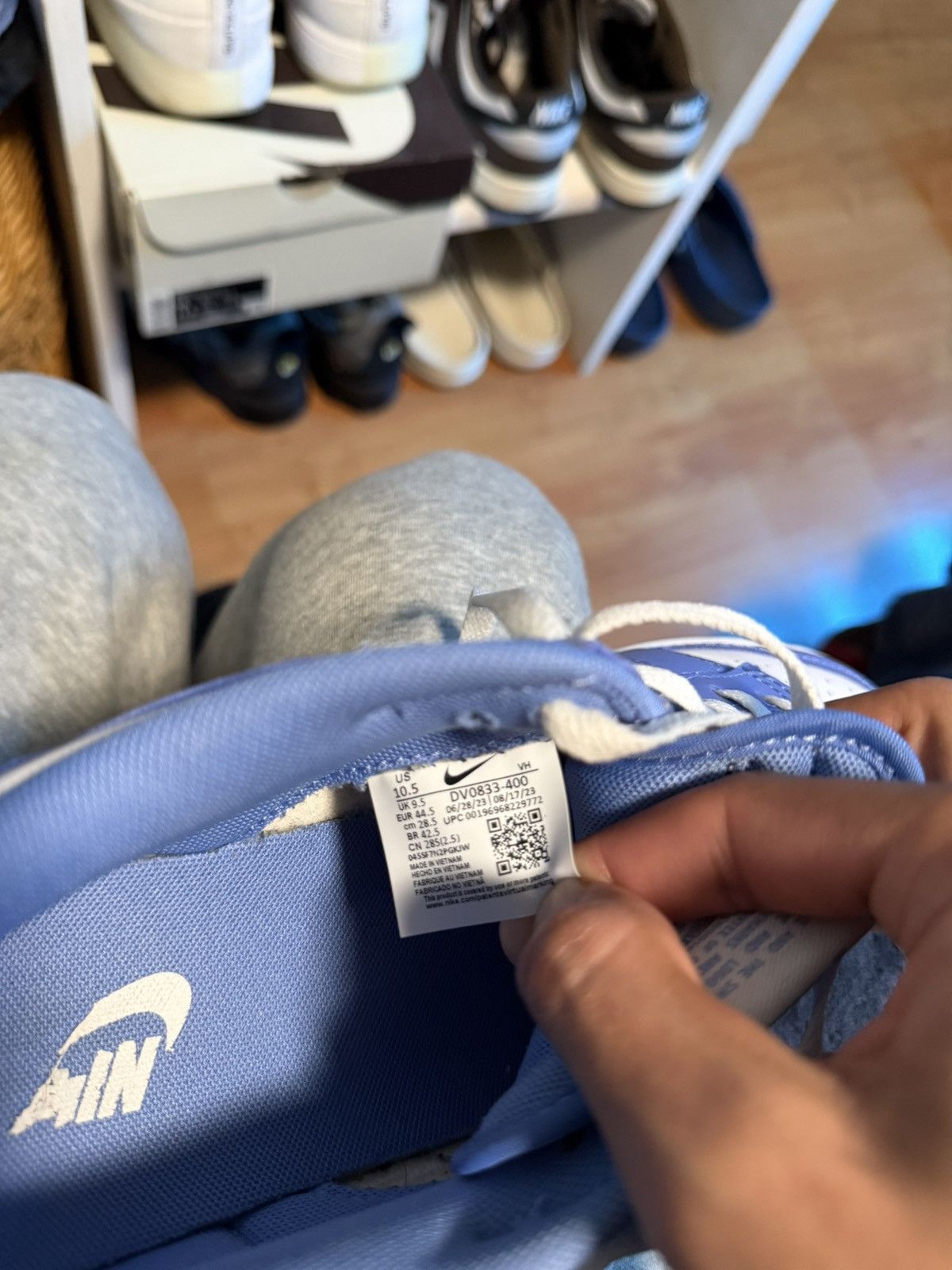 Nike Nike Dunk Polar Blue Size US 10.5 / EU 43-44 - 6 Thumbnail