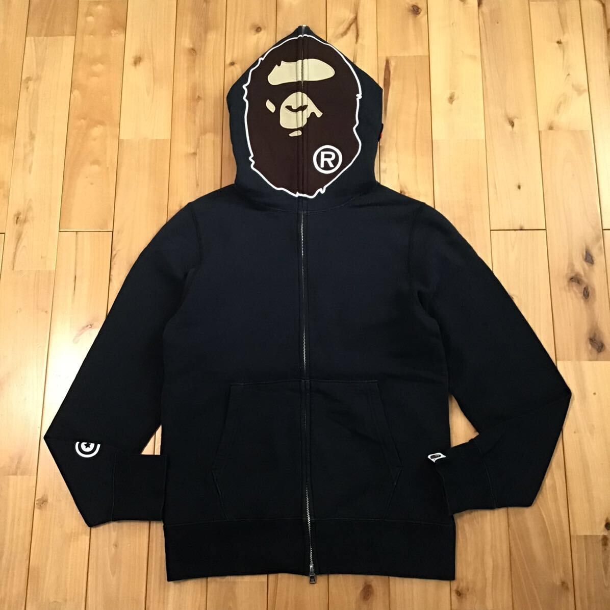 Bape BAPE Ape head full zip hoodie a bathing ape Size US M / EU 48-50 / 2 - 2 Thumbnail