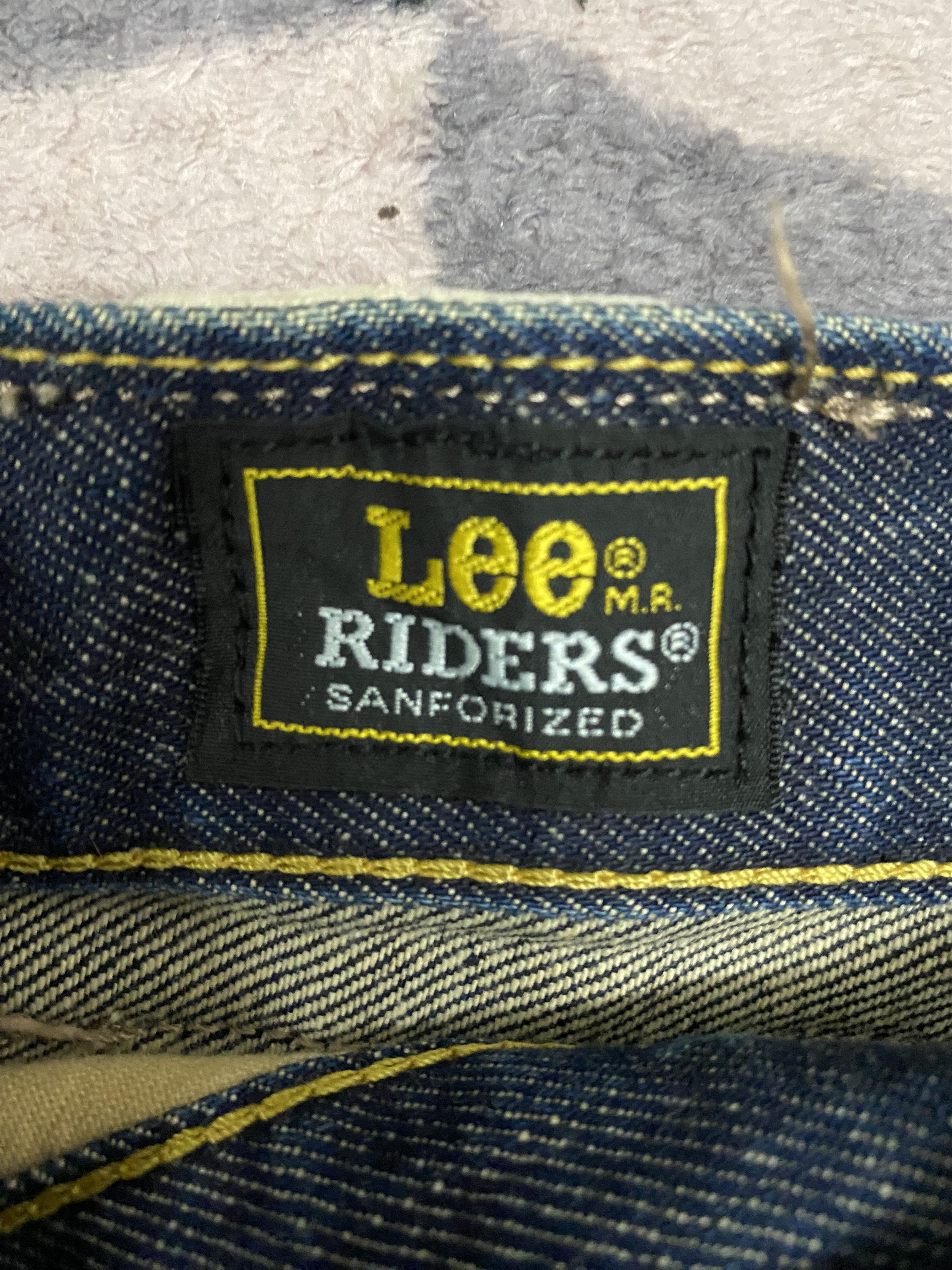 Lee Vintage Lee MR Riders Sanforized Mini Bootcut Jeans Size US 28 / EU 44 - 10 Thumbnail