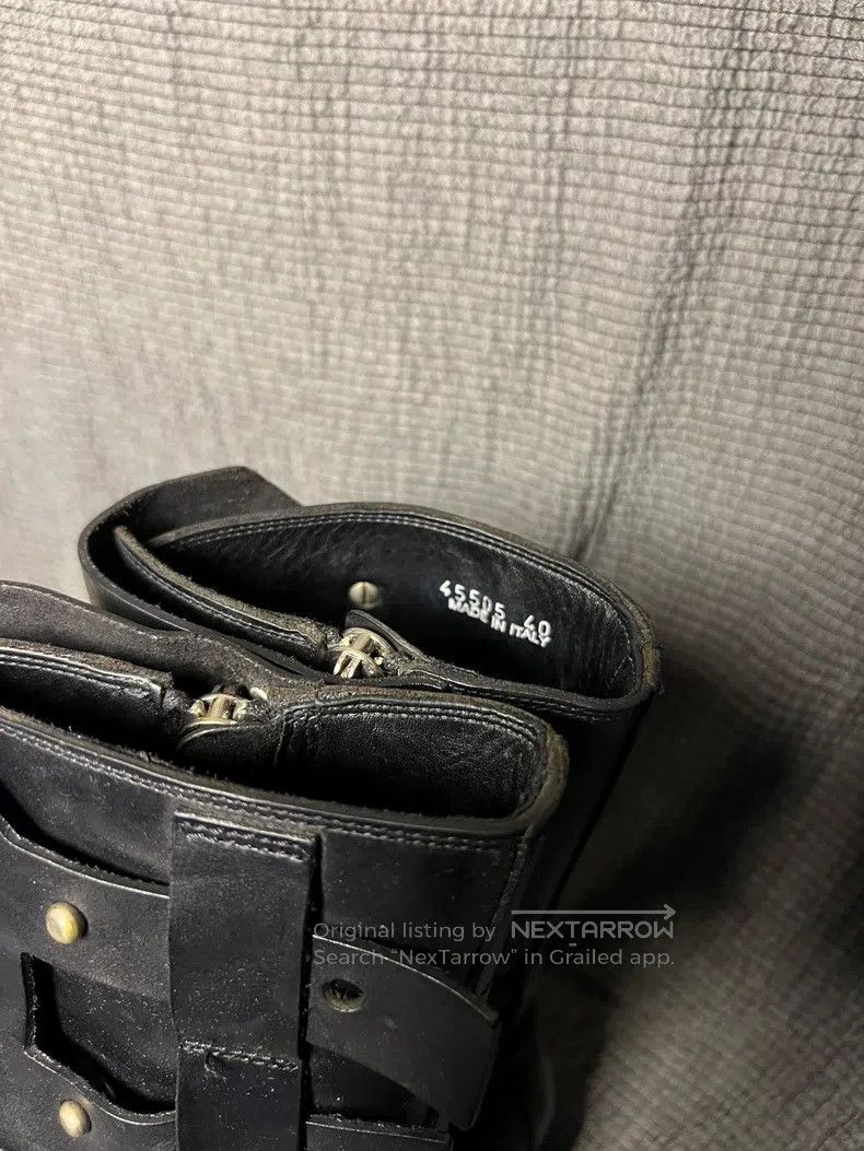 Rick Owens Rick Owens High-top lace-up cowhide military boots Size US 7 / EU 40 - 6 Thumbnail