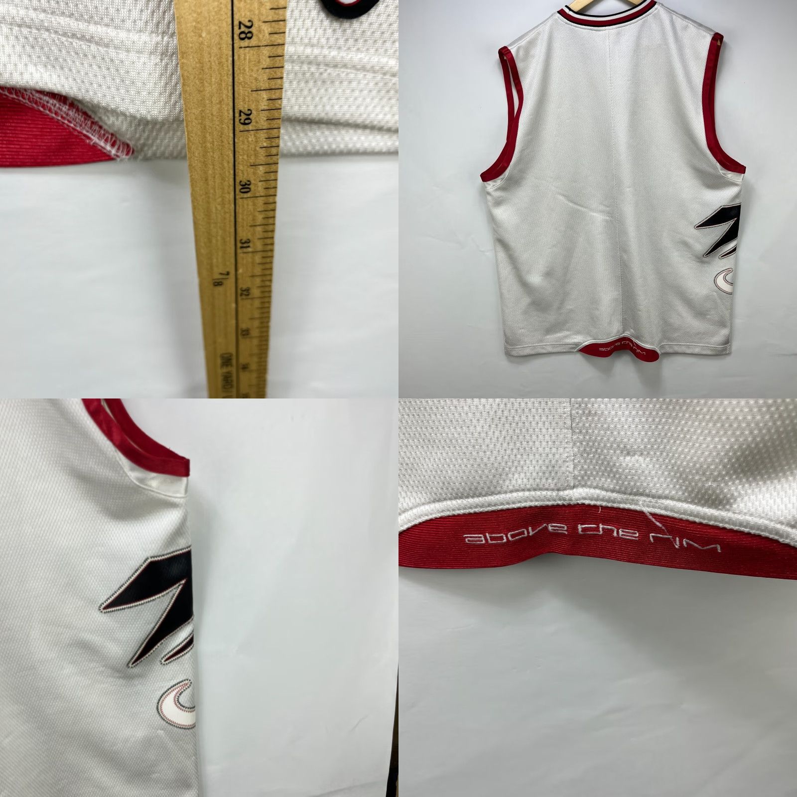 Reebok VINTAGE Reebok Above the Rim Basketball Jersey Shirt Men M White Jersey Size US M / EU 48-50 / 2 - 8 Thumbnail