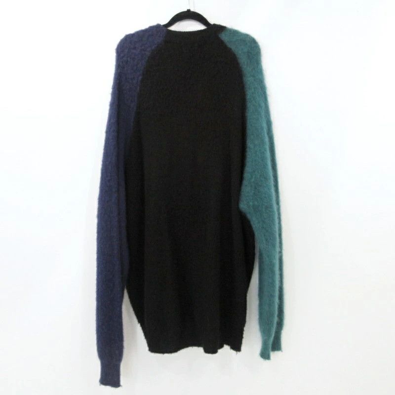 Yohji Yamamoto syte Yohji Yamamoto COLOR PANELING MOHAIR CARDIGAN Size US L / EU 52-54 / 3 - 2 Thumbnail