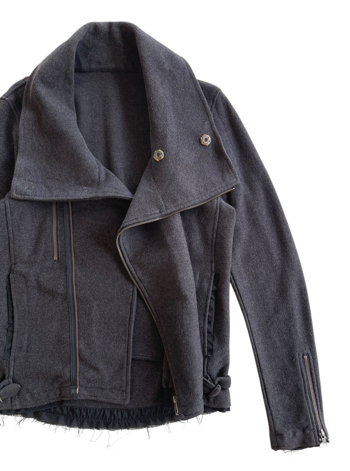 Japanese Brand JPEGG Melton Riders Jacket Size US S / EU 44-46 / 1 - 7 Thumbnail