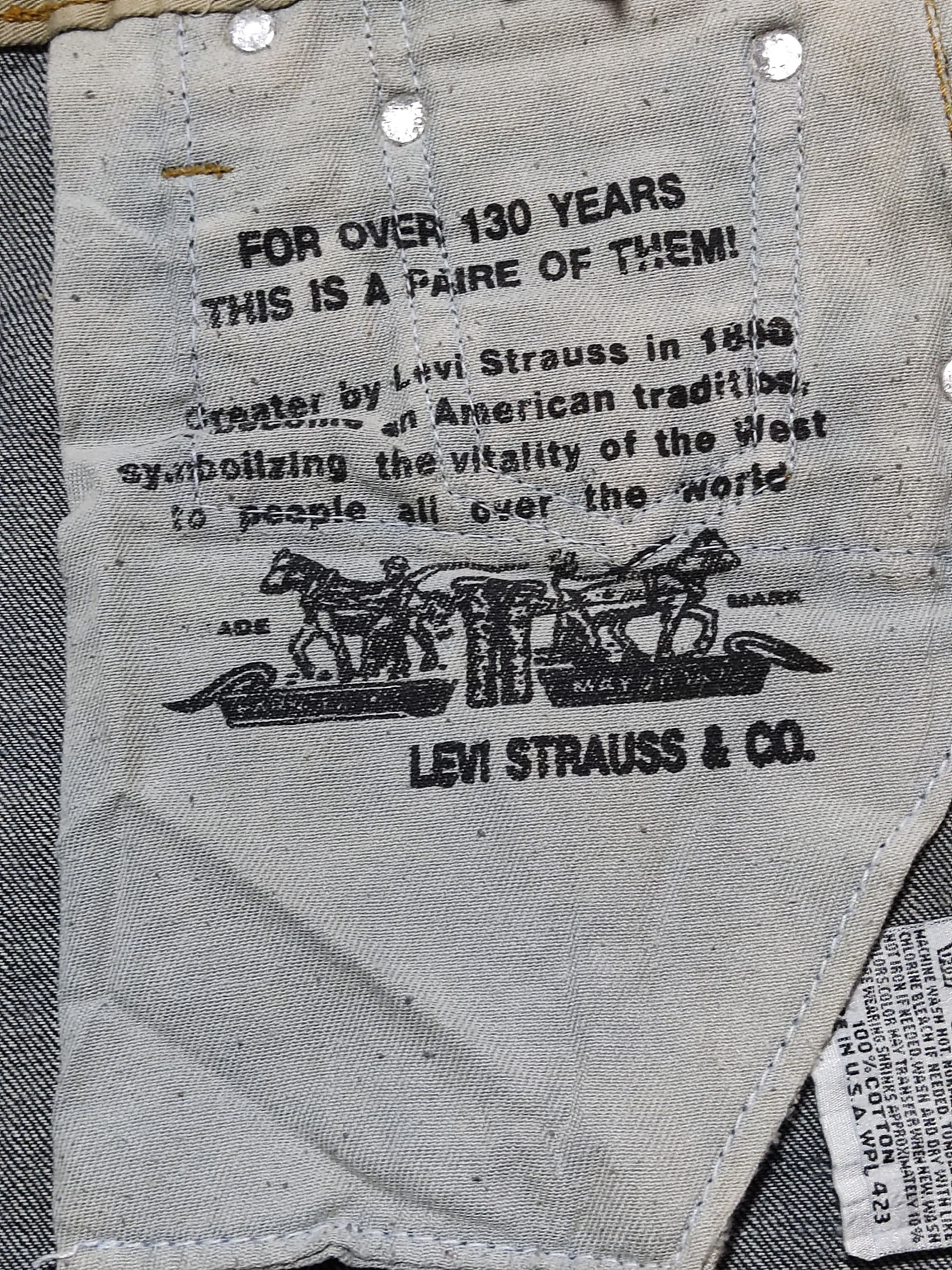 Levi's Vintage Clothing VINTAGE Y2K Levi's 501XX Redloop • Made in USA • Size 30 Size US 30 / EU 46 - 18 Thumbnail