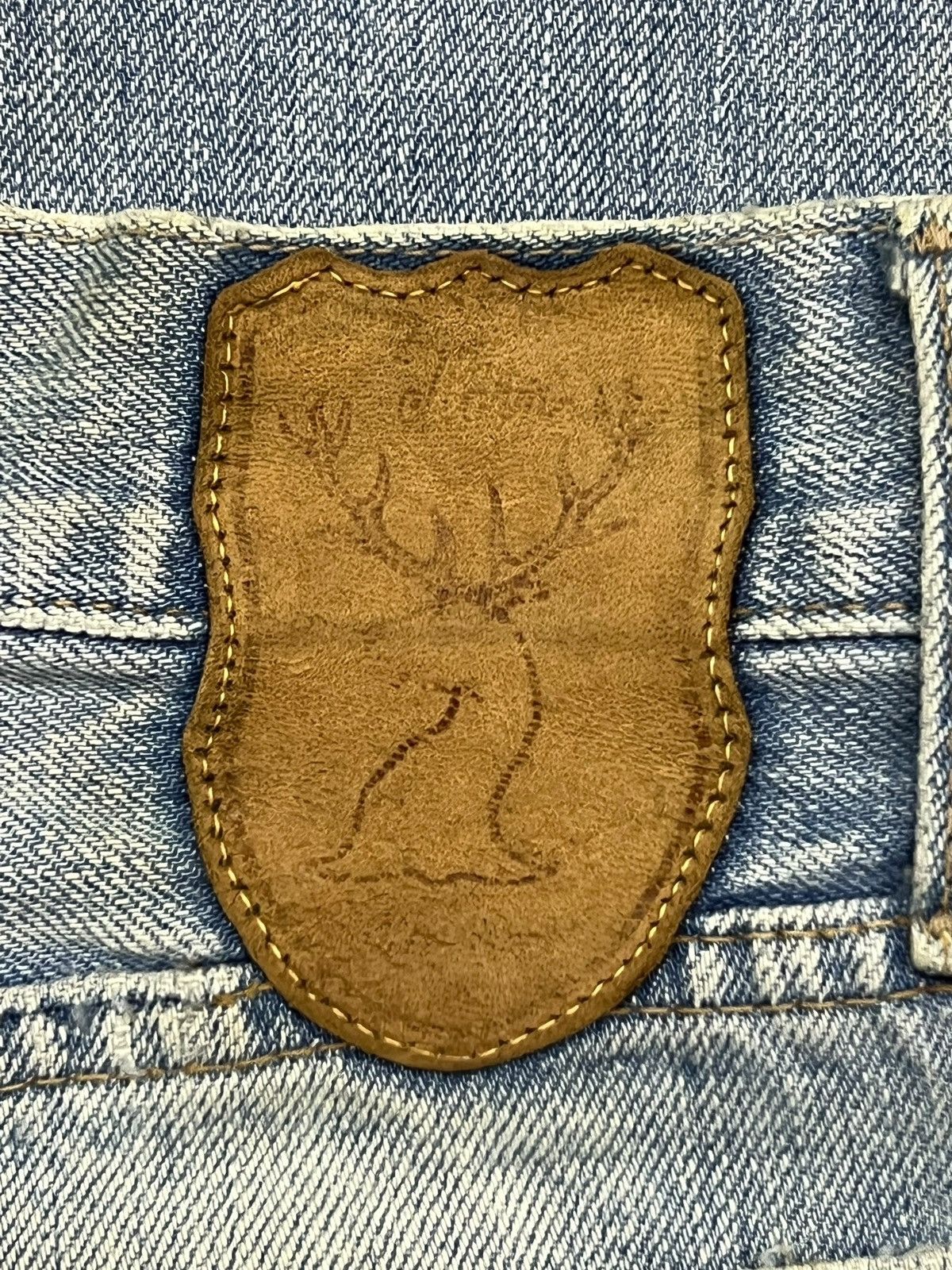 Paul Smith Red Ear Vintage 00s Paul Smith Red Ear Selvedge Denim Japan Size US 31 - 13 Thumbnail
