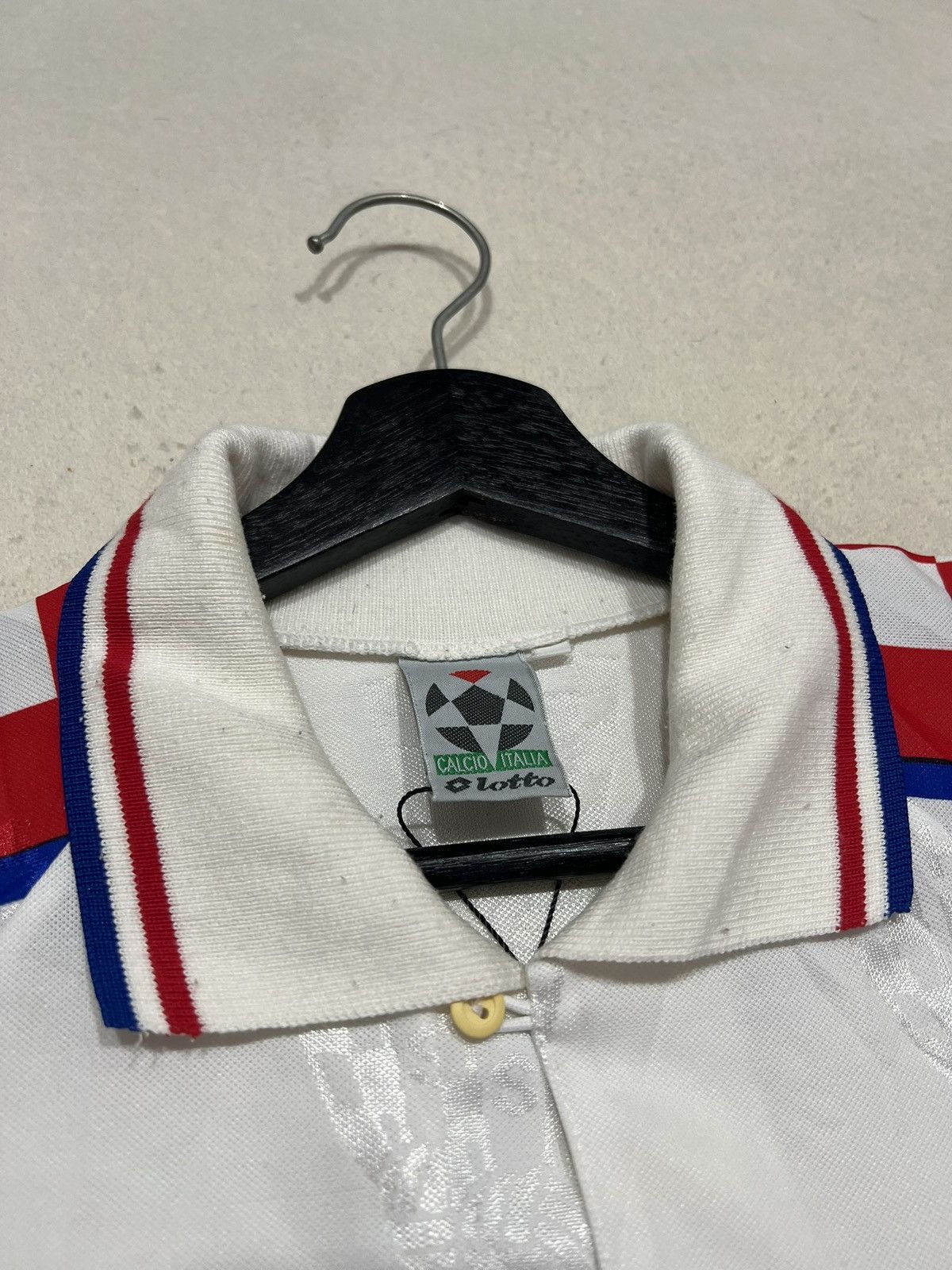 Lotto Sport Croatia 1996 Lotto Away Jersey Vintage Size US L / EU 52-54 / 3 - 9 Thumbnail