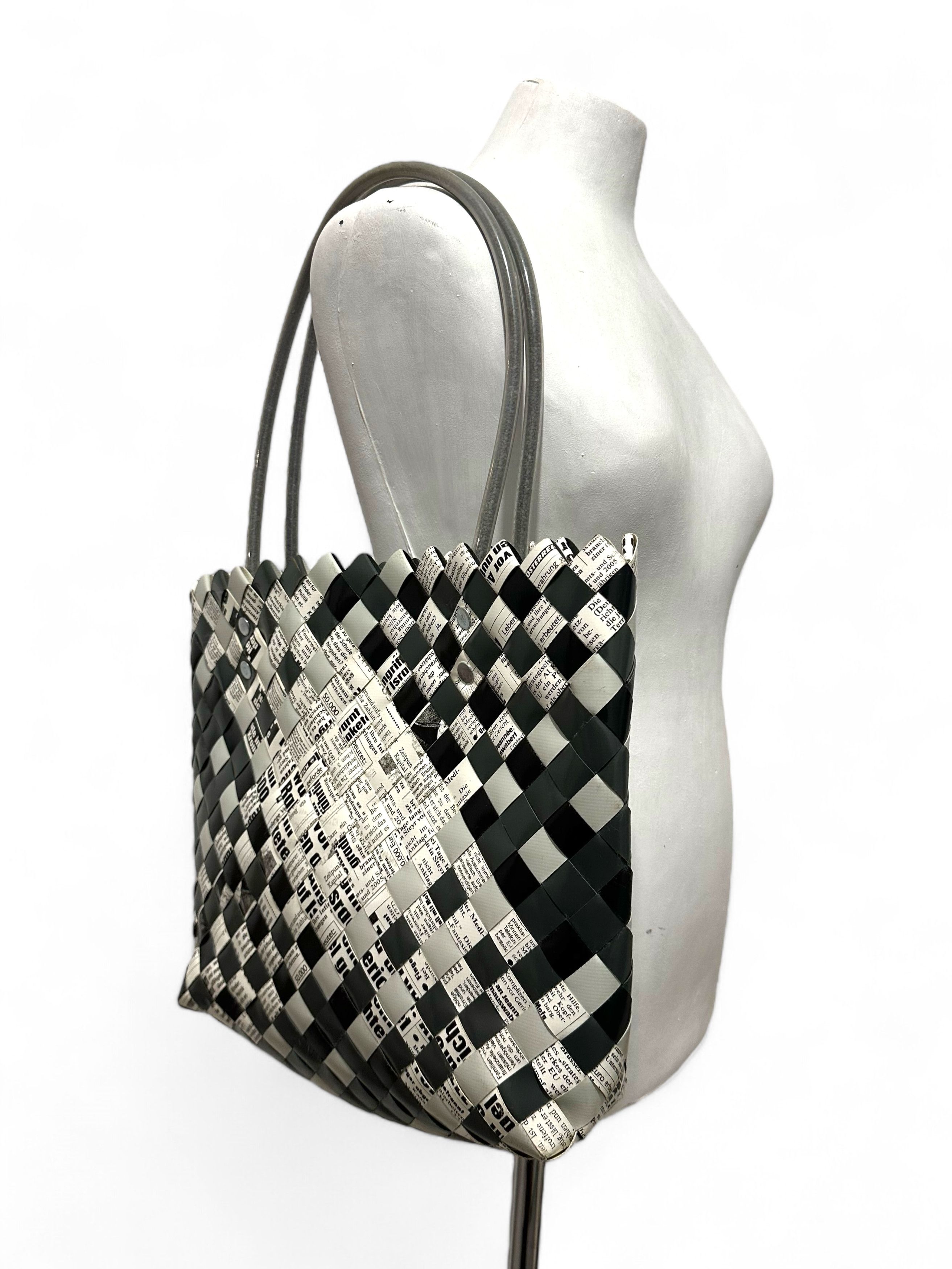 Freitag × Handmade × Other Upcycled Woven Truck Tarps Tote Bag Size ONE SIZE - 8 Thumbnail