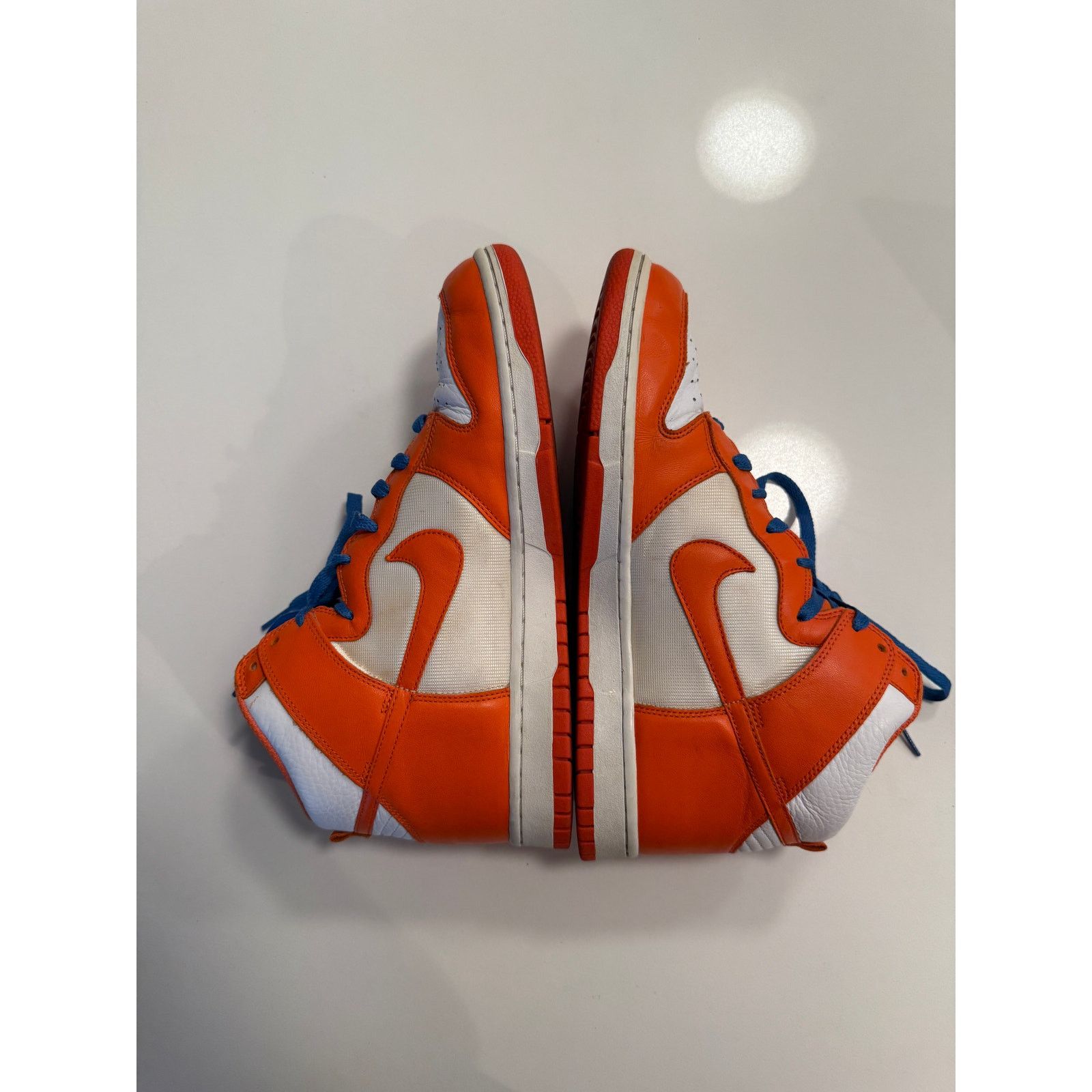 Nike 2009 Nike Dunk High Syracuse Orange 317982 181 size 11 US Size US 11 / EU 44 - 5 Thumbnail
