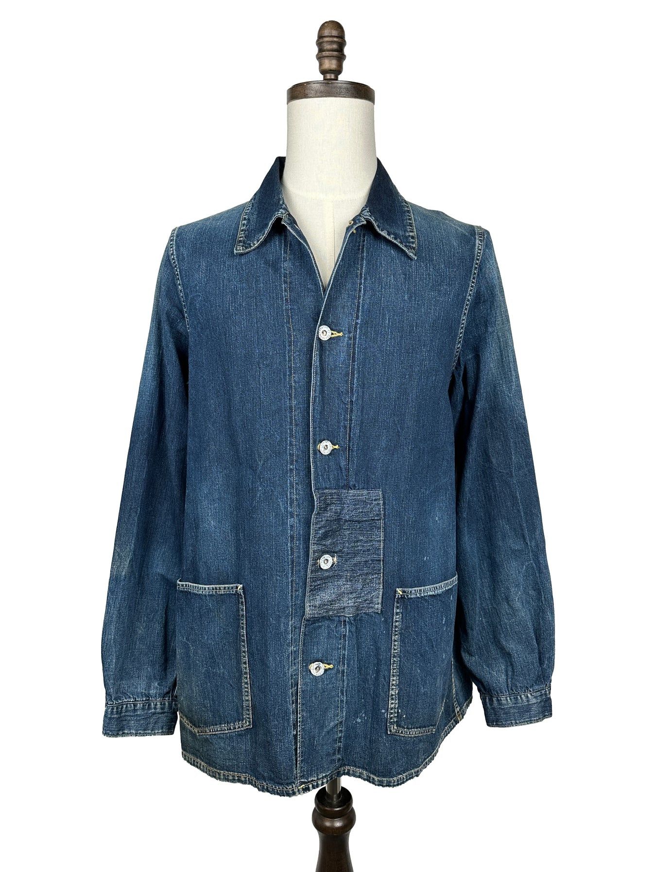 visvim 101XX DMGD MUD　(3) SS 101XX JKT RAW MUD OD