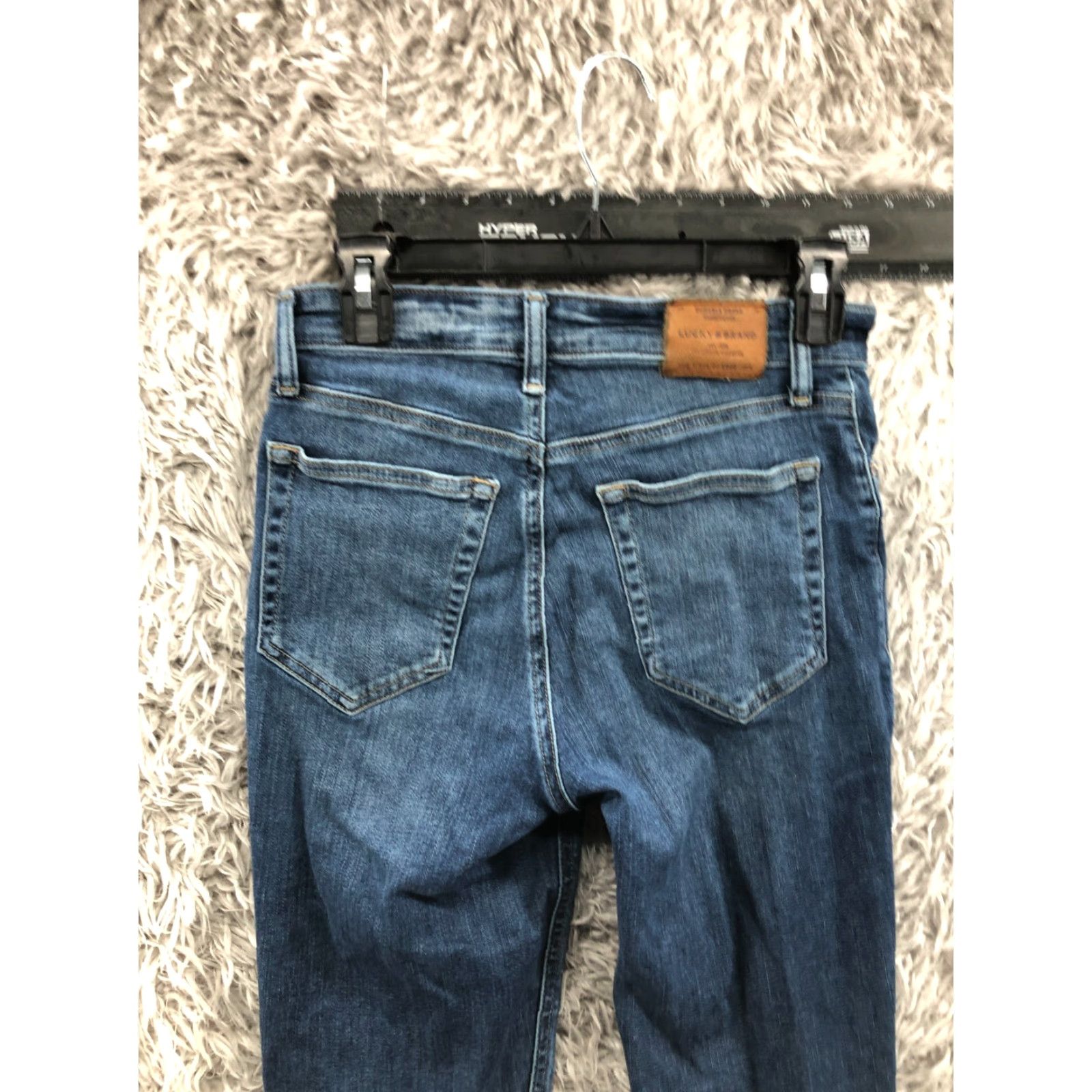 Lucky Brand Lucky Brand Bridgette Skinny Jeans Size 4 Womens Medium Wash Blue Jeans Size 27" / US 4 / IT 40 - 7 Thumbnail