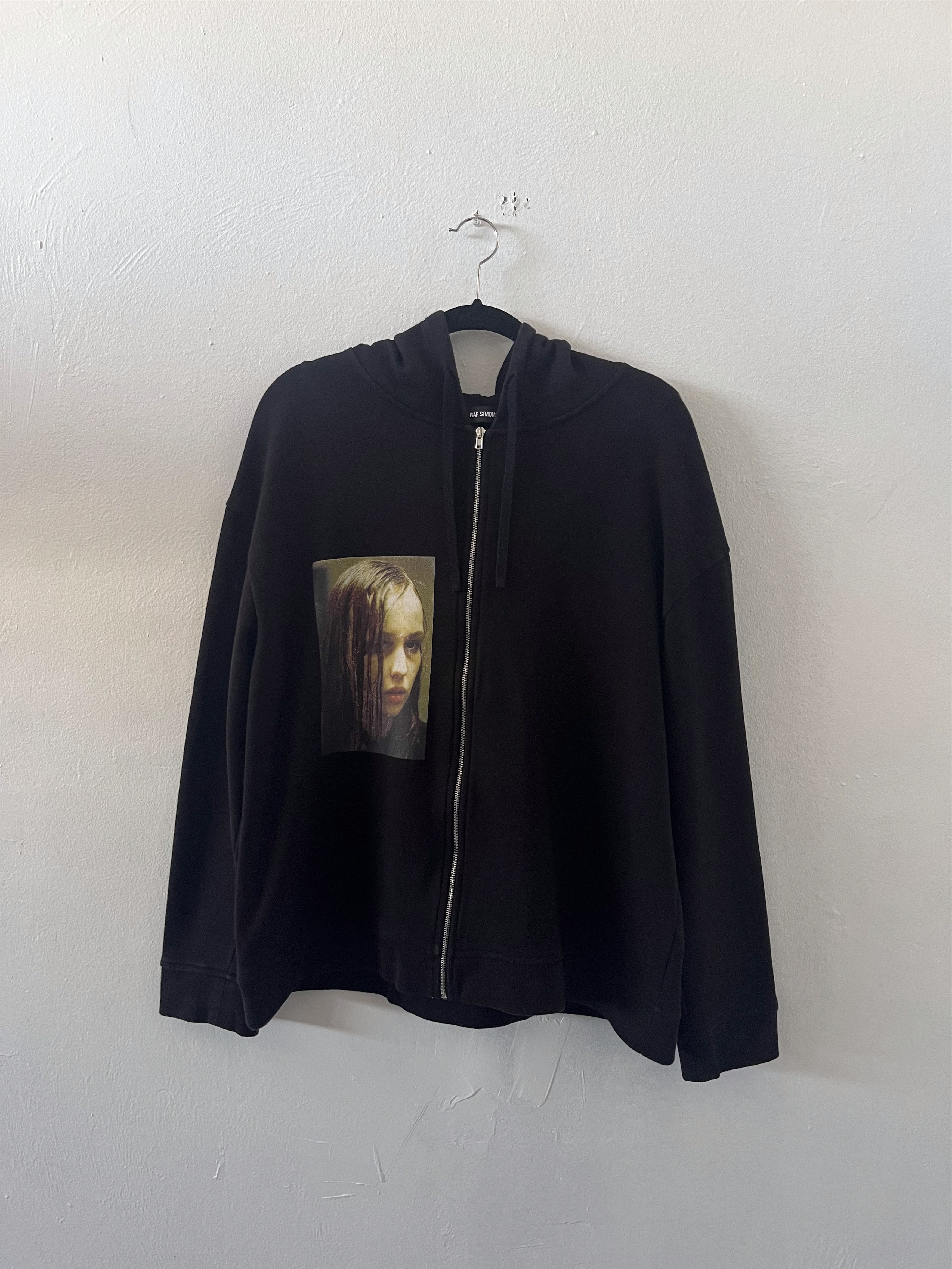 Raf Simons Raf Simons FW 18/19 Christine F. Zip-Up Hoodie | Grailed