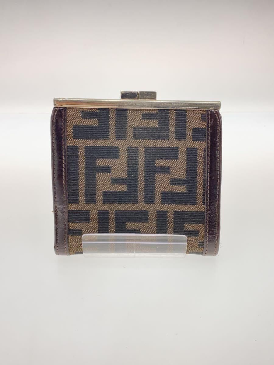 Fendi Fendi Bi-Fold Wallet Brown Size ONE SIZE - 2 Thumbnail