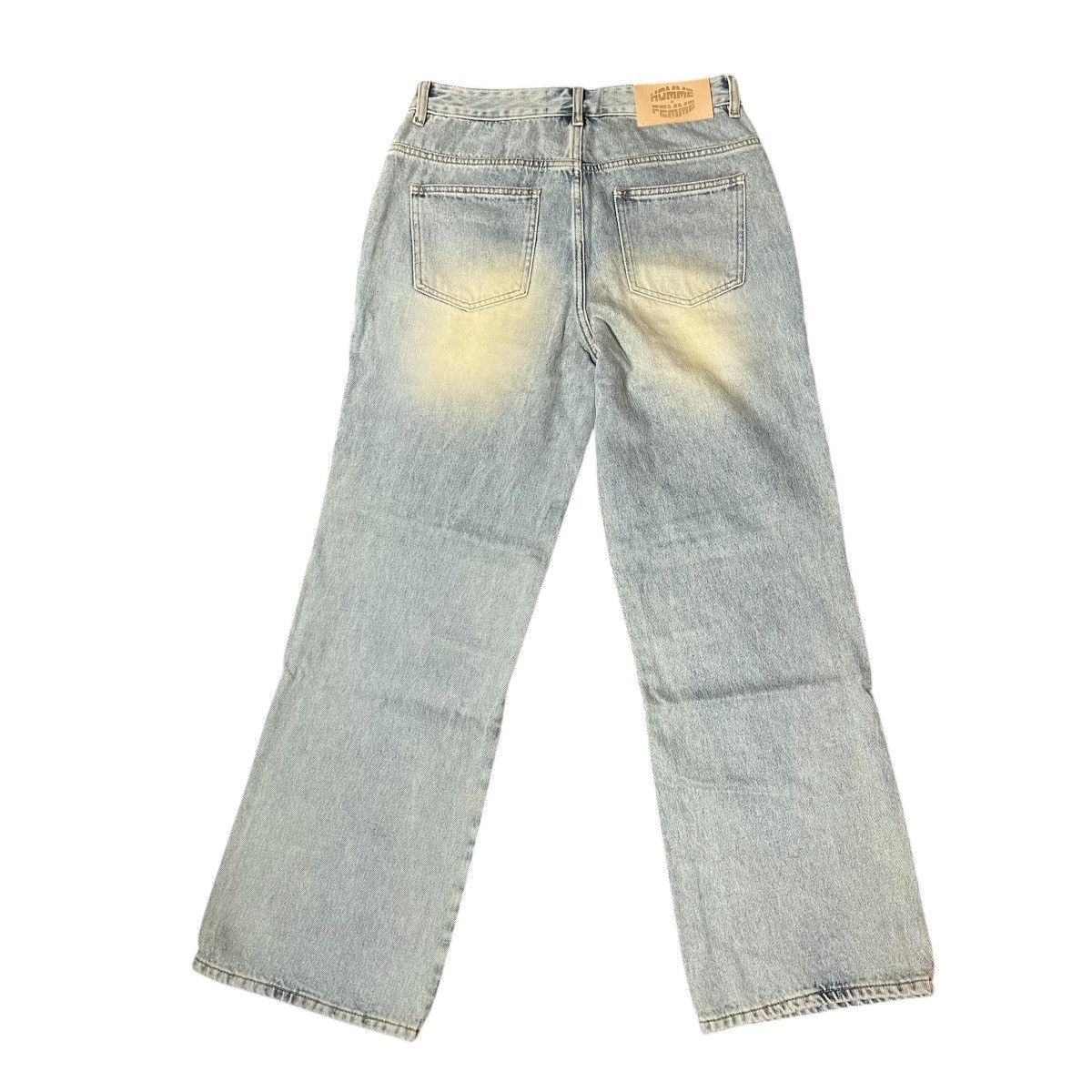Homme + Femme La Homme Femme Band Wash Stone Denim Jeans Size US 30 / EU 46 - 2 Thumbnail