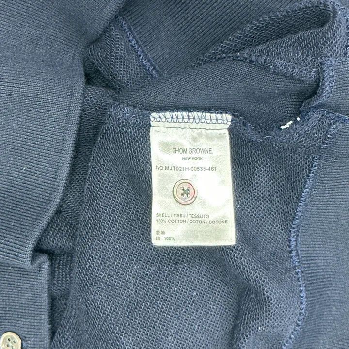 Thom Browne Thom Browne Classic Navy Sweatshirt for Men -2507 Size US M / EU 48-50 / 2 - 7 Thumbnail