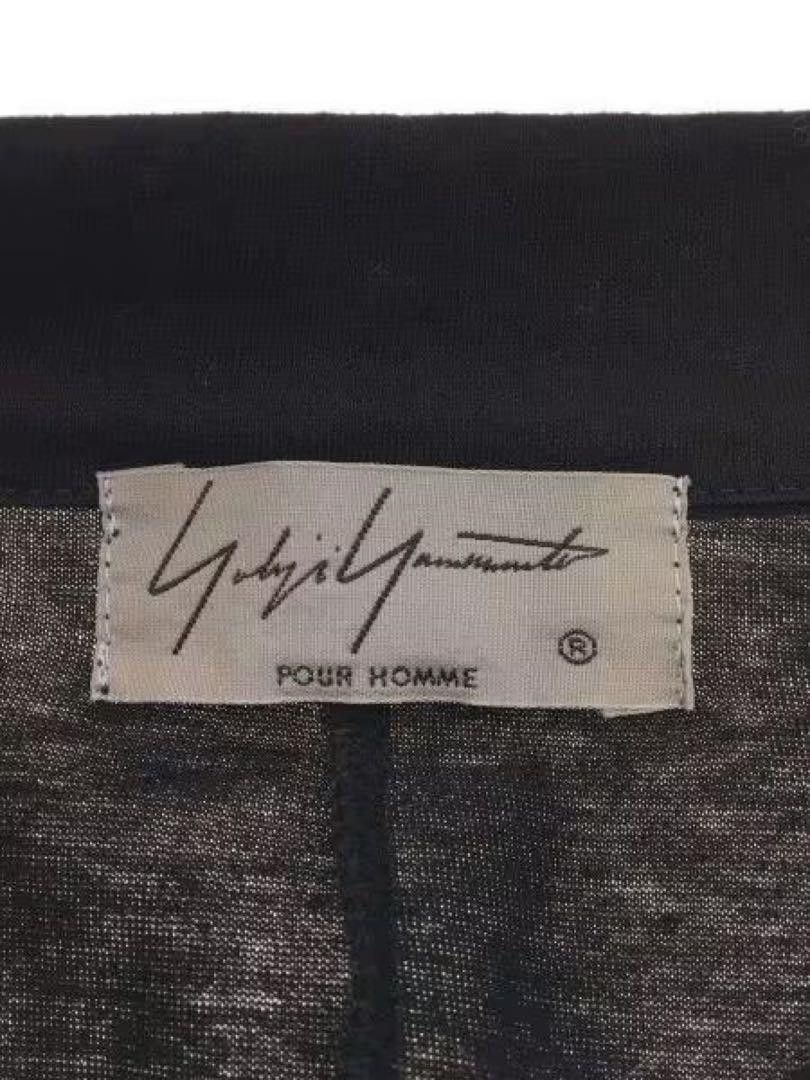 Yohji Yamamoto Yohji Yamamoto pour homme sky-spun jersey long jacket Size US L / EU 52-54 / 3 - 4 Thumbnail