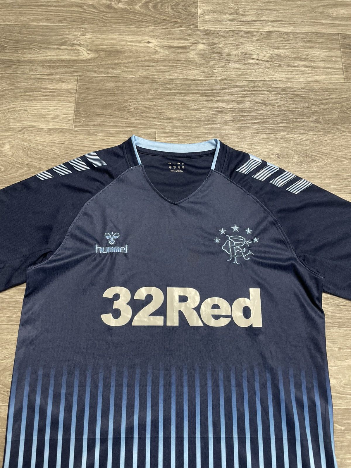 Hummel HUMMEL 2019-20 GLASGOW RANGERS SHIRT SOCCER JERSEY Size US M / EU 48-50 / 2 - 2 Thumbnail