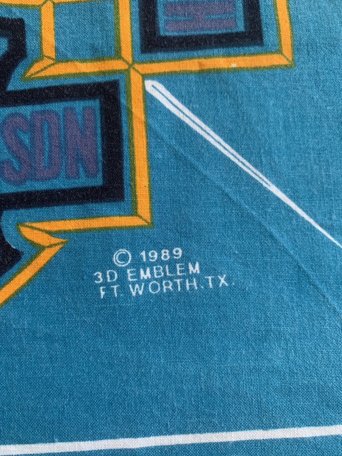 Harley Davidson × Vintage Vintage 1989 Harley-Davidson 3D Emblem bandana scarf Size ONE SIZE - 2 Thumbnail
