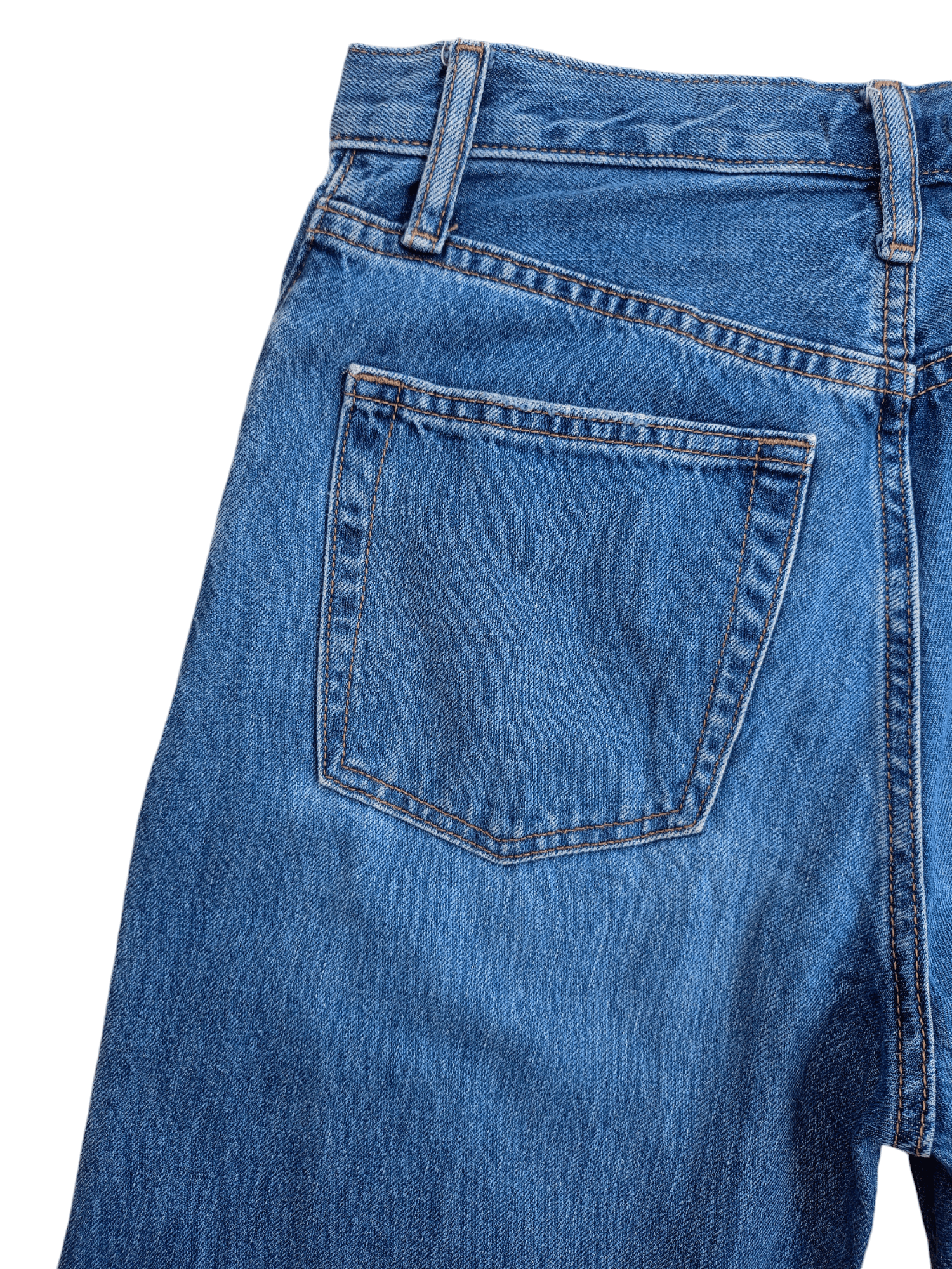 Kaihara Denim × Uniqlo × Vintage UNIQLO Regular Straight Cut Vintage Streetwear Denim Size US 27 - 18 Thumbnail