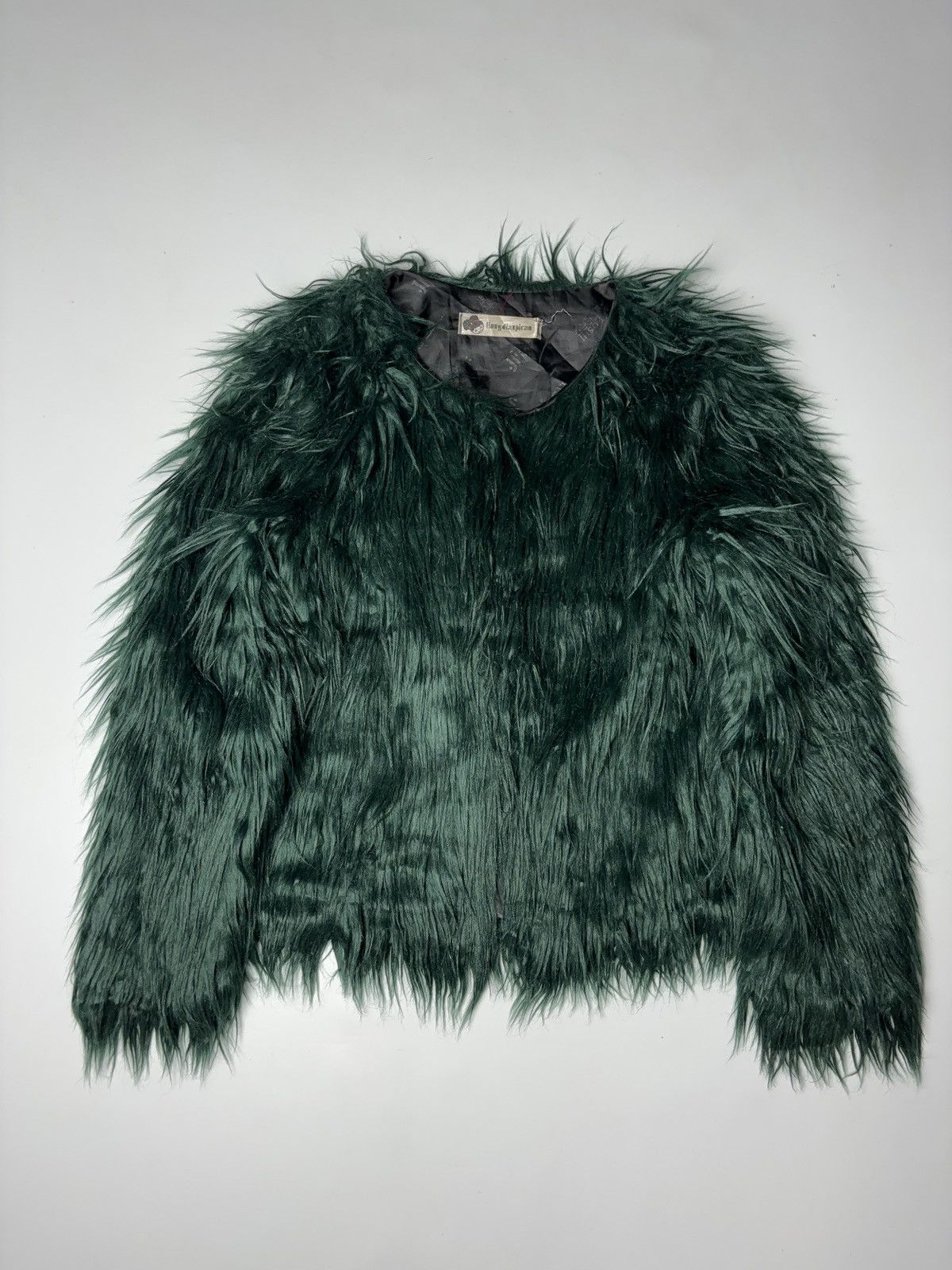 Japanese Brand × Vintage Vintage faux fur avant garde coat opium style jacket Size M / US 6-8 / IT 42-44 - 1 Thumbnail