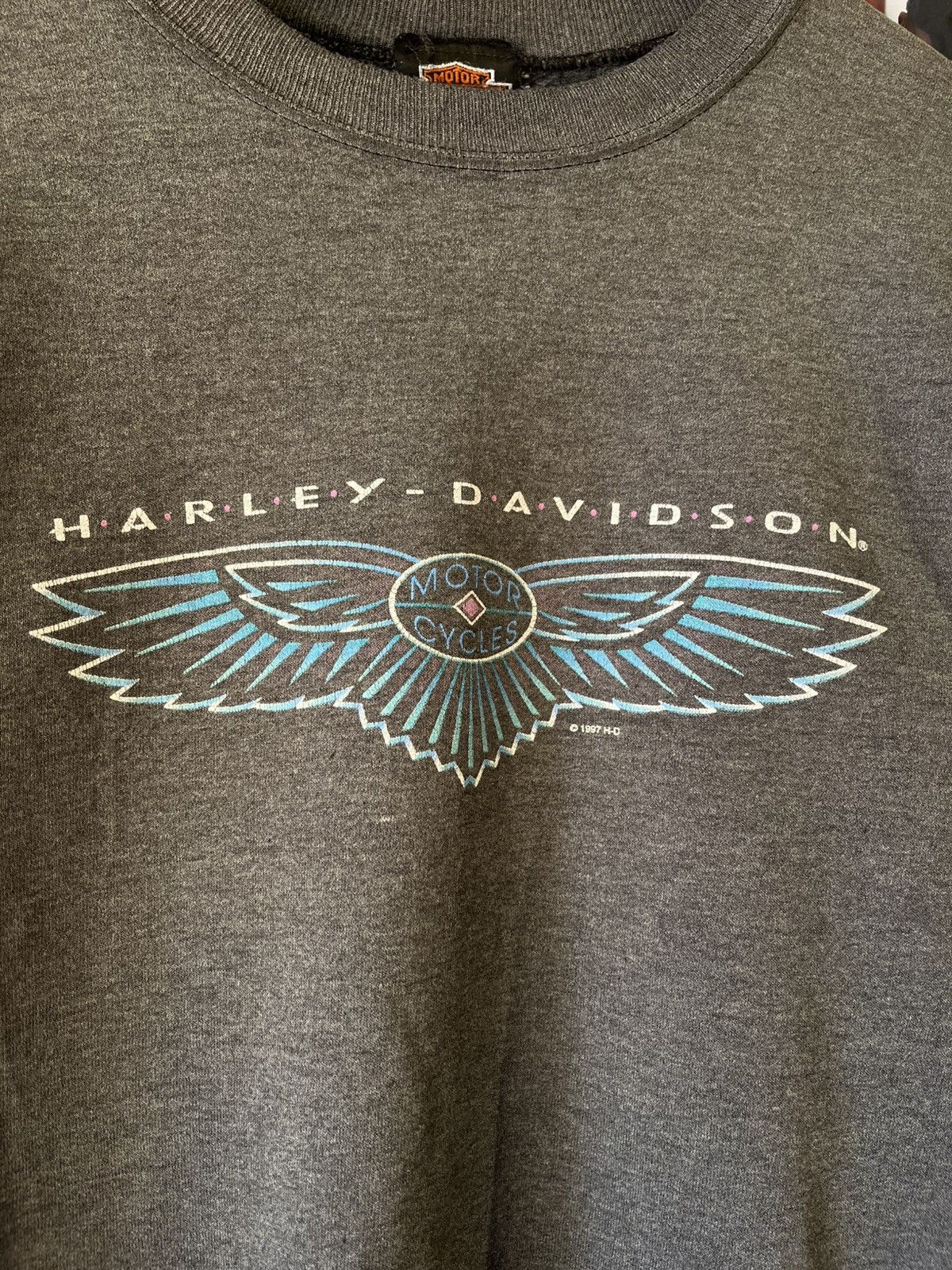 Harley Davidson × Vintage 1997 Harley Davidson Crewneck Size US S / EU 44-46 / 1 - 3 Thumbnail