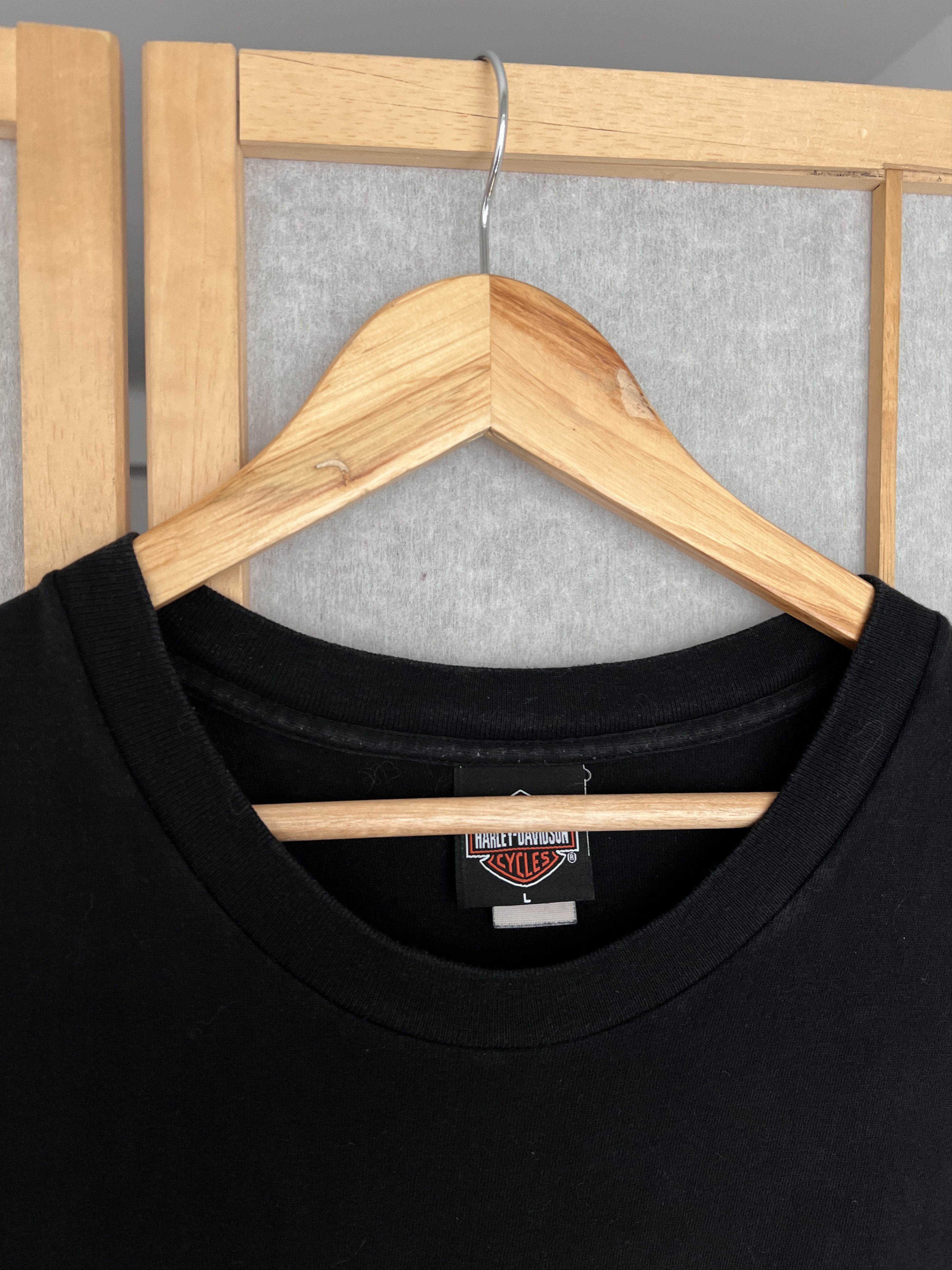 Harley Davidson 2002 Harley Davidson USA OG logo t shirt El Paso Texas tee L Size US L / EU 52-54 / 3 - 7 Thumbnail