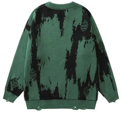 VIBE Hip Hop Ripped Sweaters Grunge Size US L / EU 52-54 / 3 - 4 Thumbnail