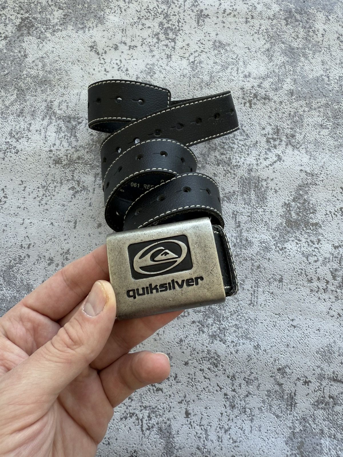 Quiksilver × Vintage Vintage Quiksilver Y2K Leather Belt Size ONE SIZE - 2 Thumbnail