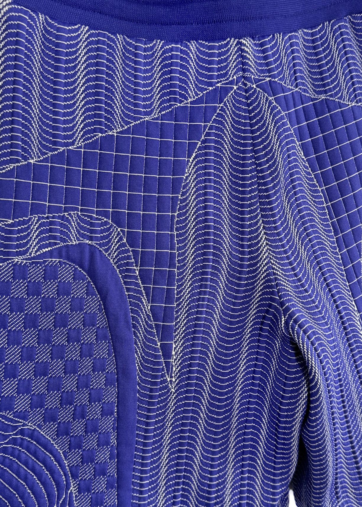 Louis Vuitton Louis Vuitton 2022 Blue Graphic Print Damier Jogger Short Size US 38 / EU 54 - 5 Thumbnail
