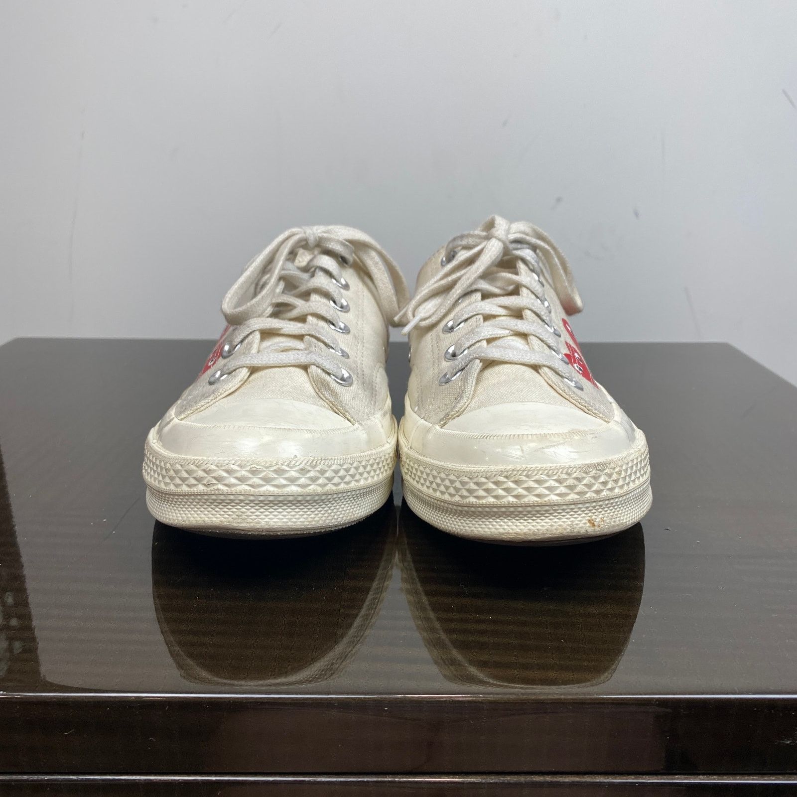 Comme des Garcons PLAY × Converse Converse Comme des Garcons Play Multi Heart Sneakers Men's 8 Size US 8 / EU 41 - 2 Thumbnail