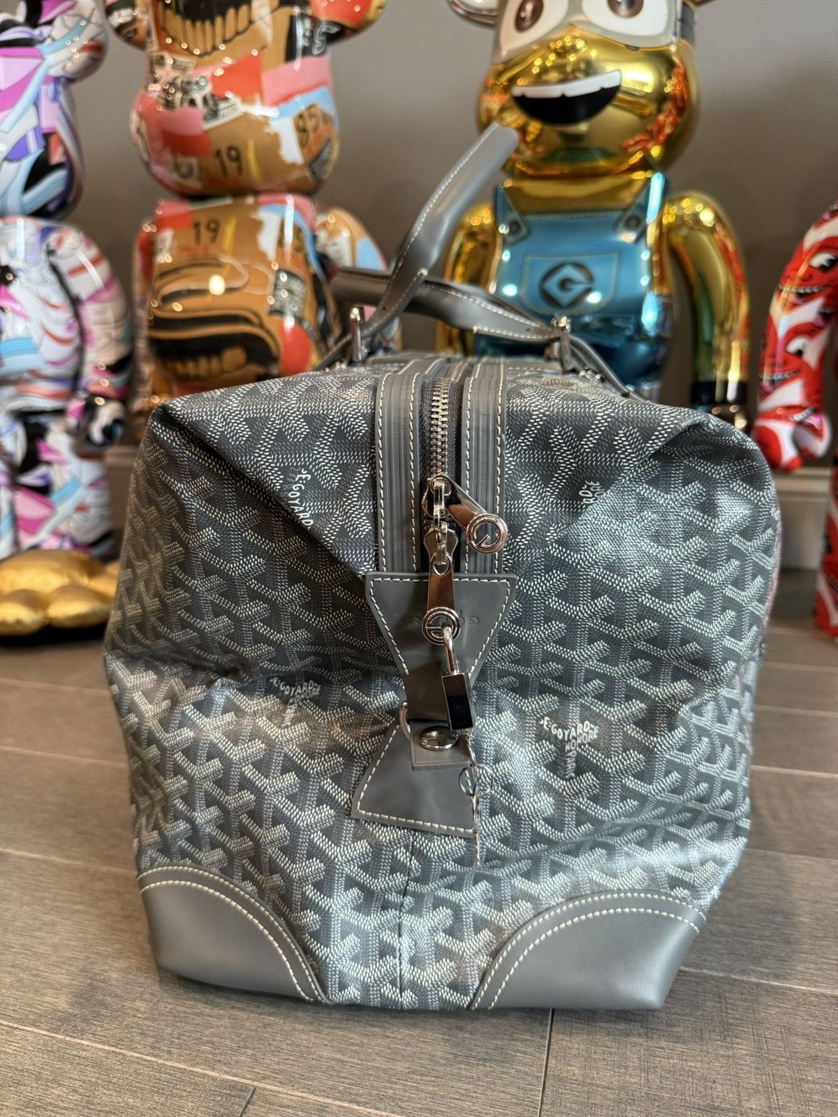 Goyard Gray goyard boeing 45 duffle bag grey Size ONE SIZE - 5 Thumbnail