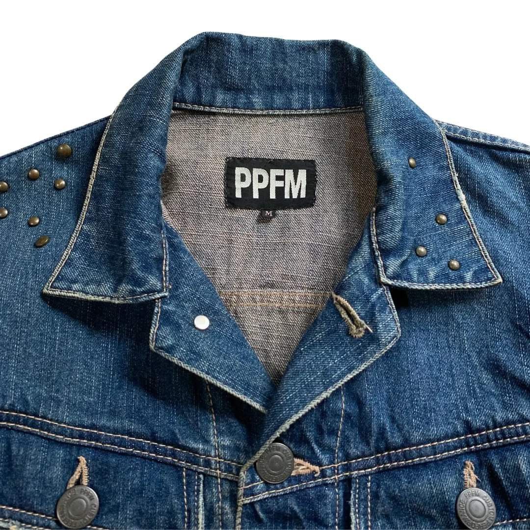 Japanese Brand × PPFM Peyton Place For Men Archive Studded Trucker Jacket Size US M / EU 48-50 / 2 - 2 Thumbnail