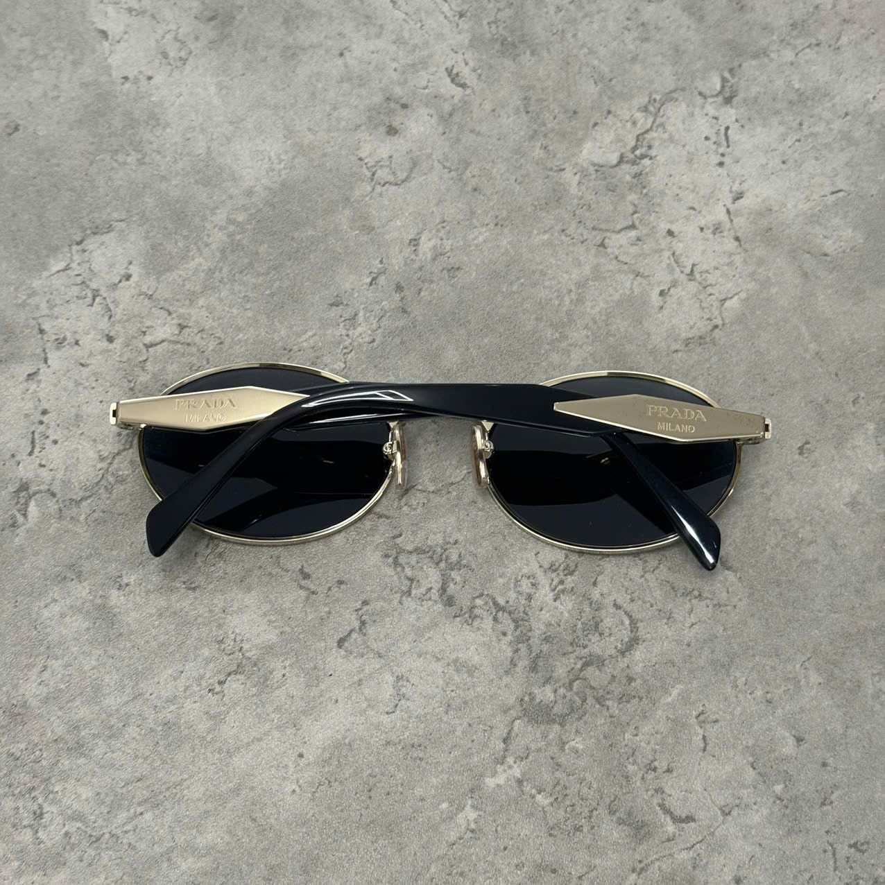 Prada PRADA PR 65ZS ZVN09T Sunglasses PALE GOLD Size ONE SIZE - 6 Thumbnail
