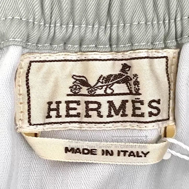 Hermes Hermes 24 styles of gray cotton elastic waist casual short Size 27" / US 4 / IT 40 - 5 Thumbnail