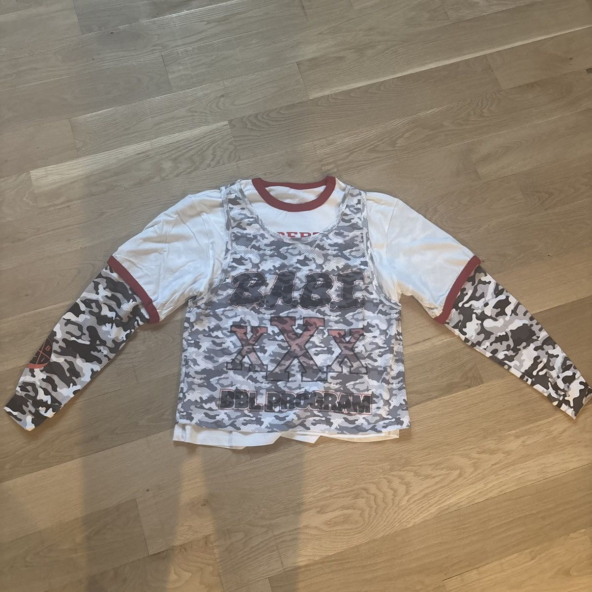 Playboi Carti Junkhead camo thermal BBL tee L Size US L / EU 52-54 / 3 - 1 Thumbnail