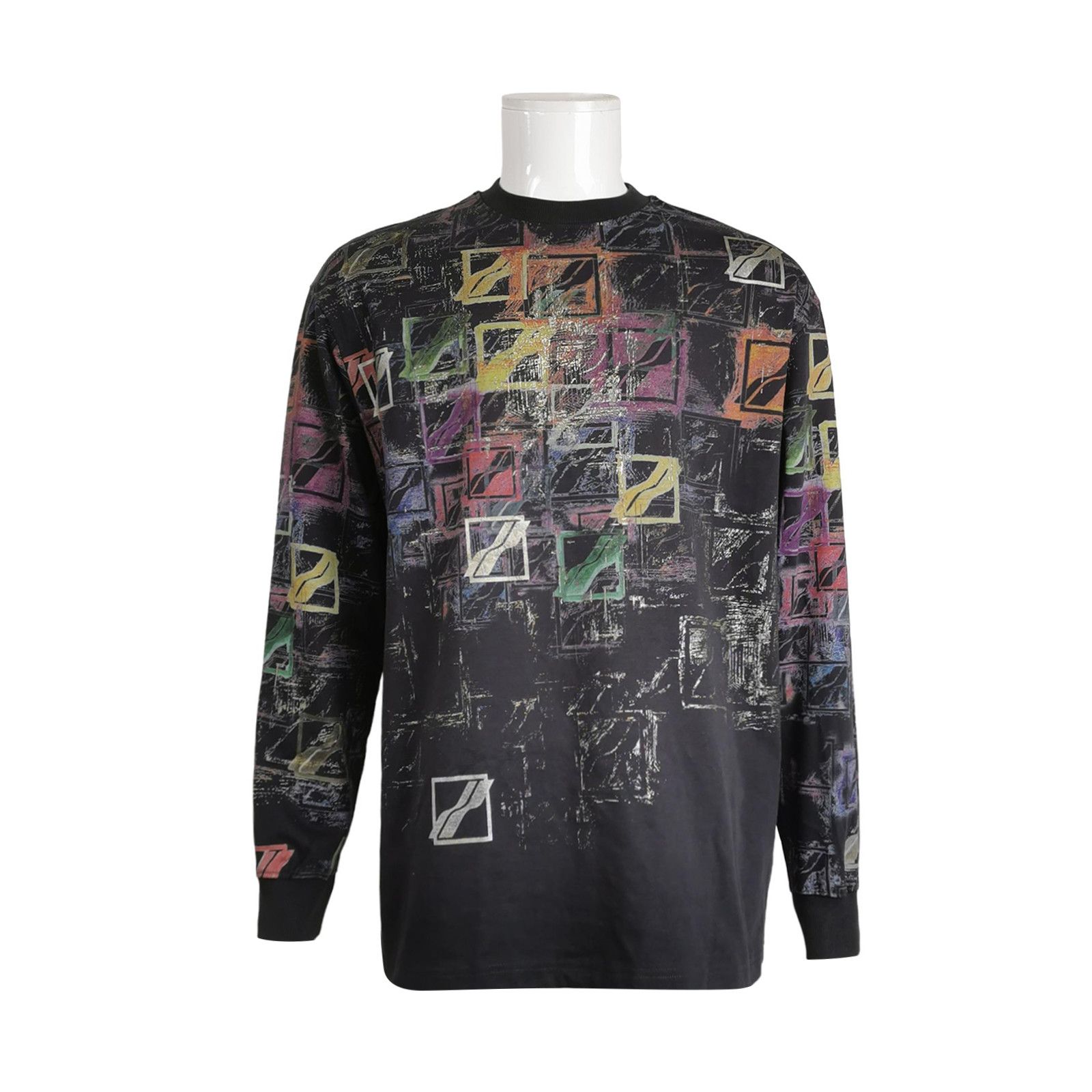 WE11DONE We11done Graphic Print Cotton Sweatshirt Size S Size US S / EU 44-46 / 1 - 1 Thumbnail
