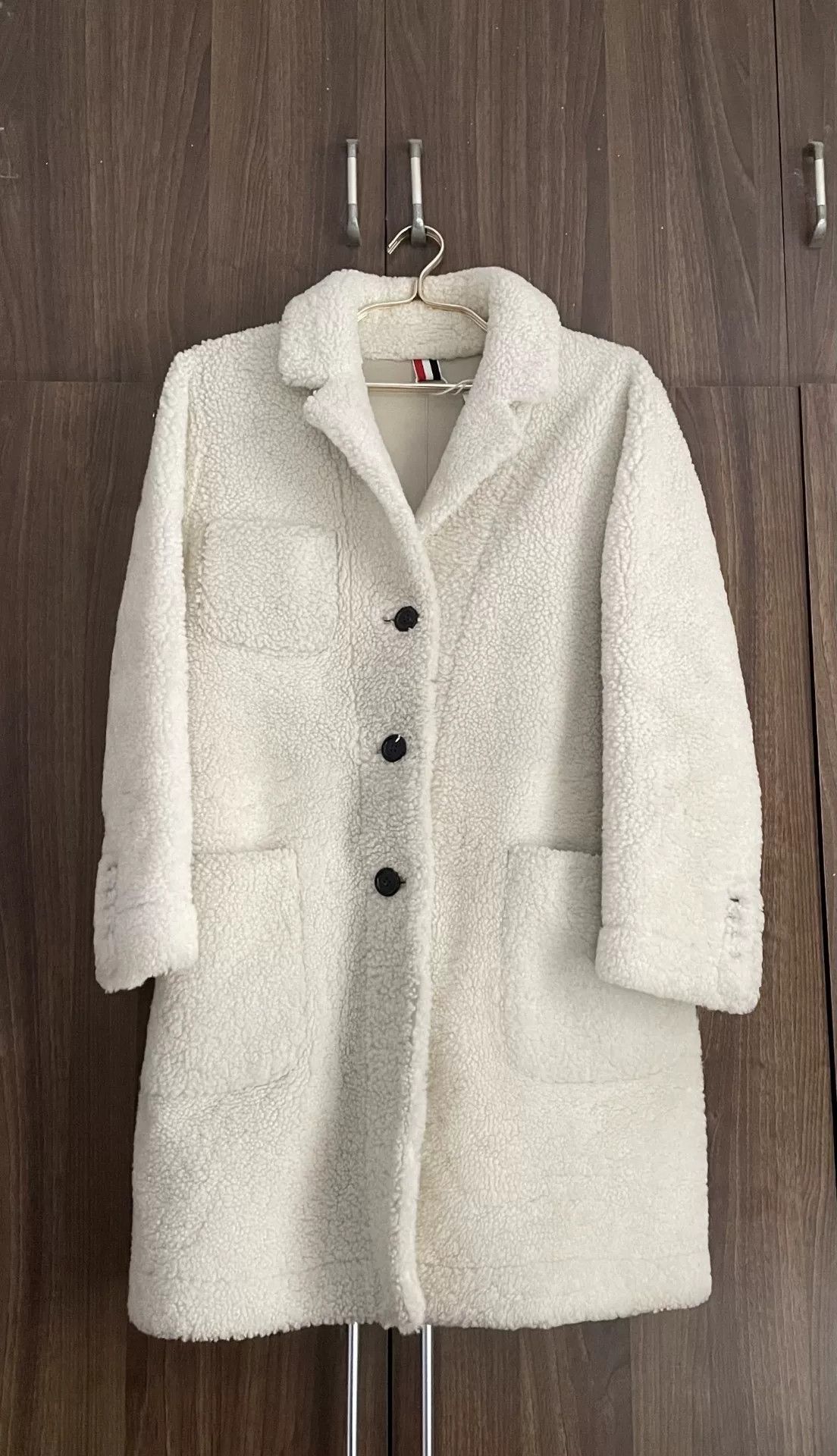 Thom Browne Thom Browne Lamb Wool Coat Size 40 Size US XXS / EU 40 - 1 Thumbnail