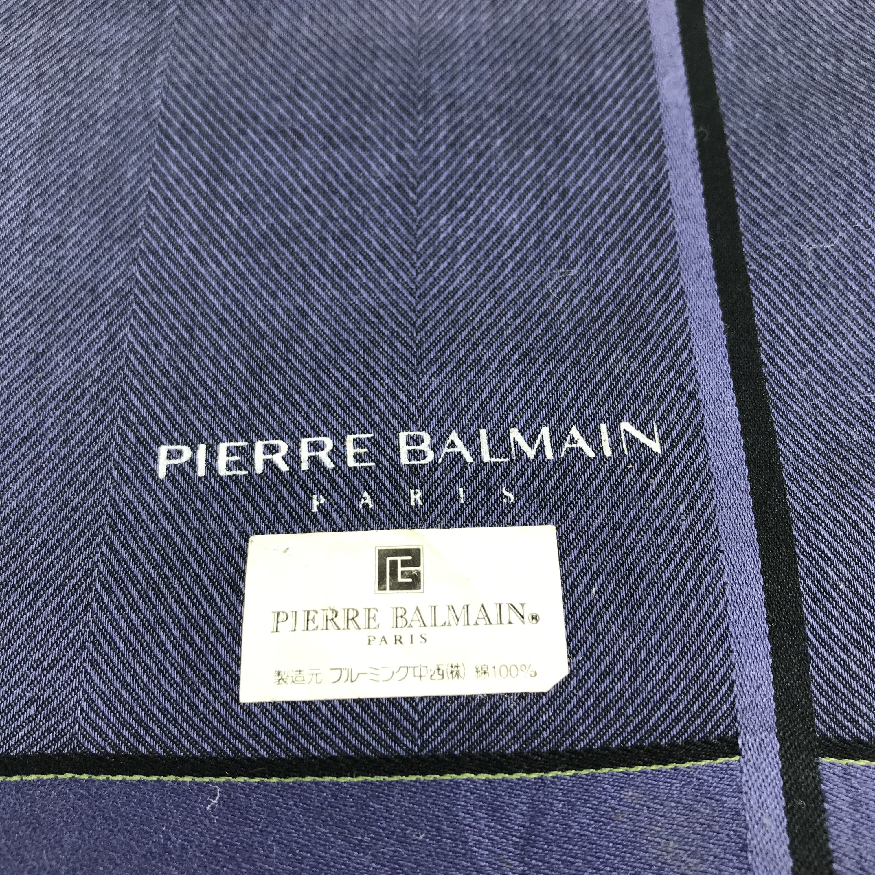 Pierre Balmain Pierre Balmain Handkerchief Neckerchief Bandana H1143 Size ONE SIZE - 3 Thumbnail